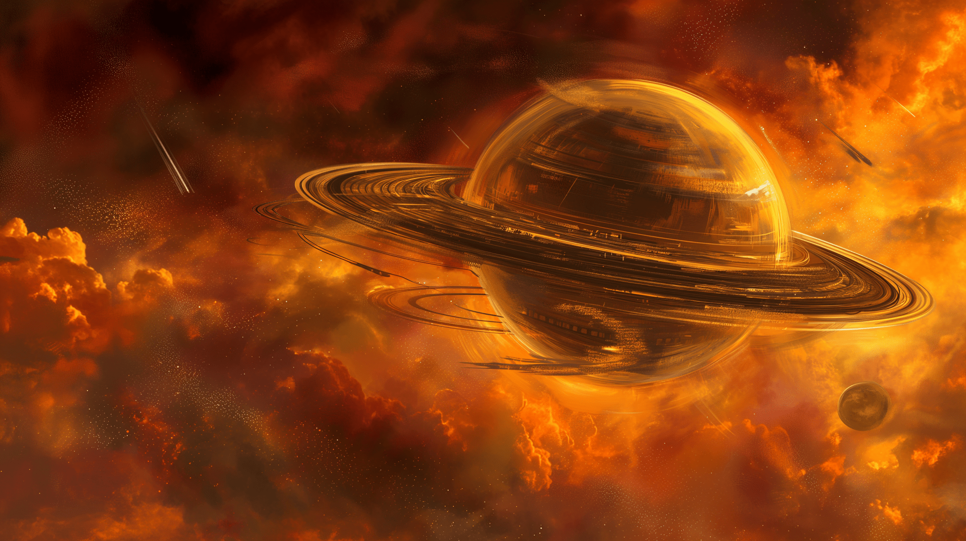 1920x1076 Sci Fi Gas Giant Planet HD Wallpaper By Robokobotox1632