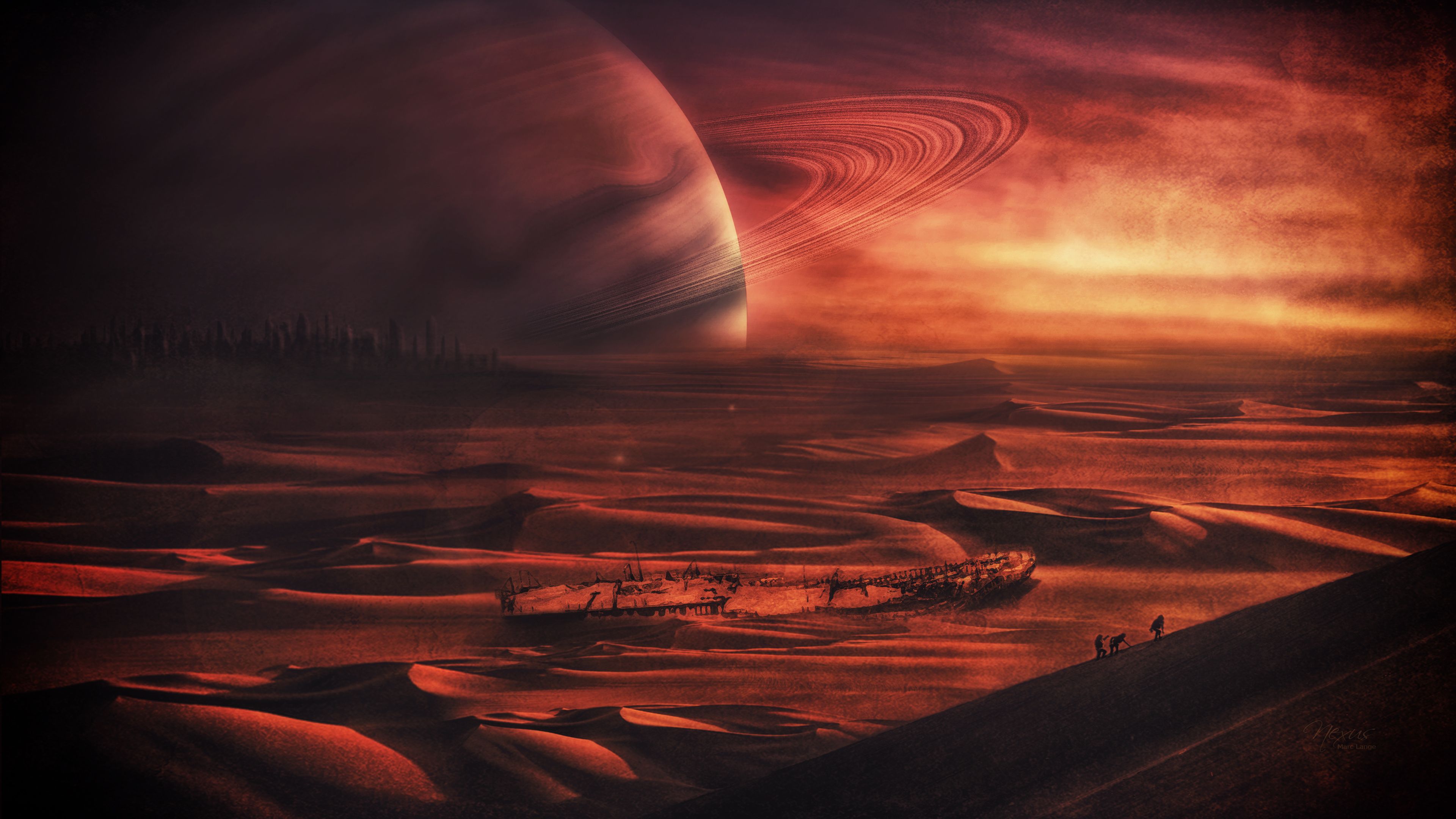 3840x2160 Free Gas Giant 4K Wallpaper & Desktop HD Background for PC