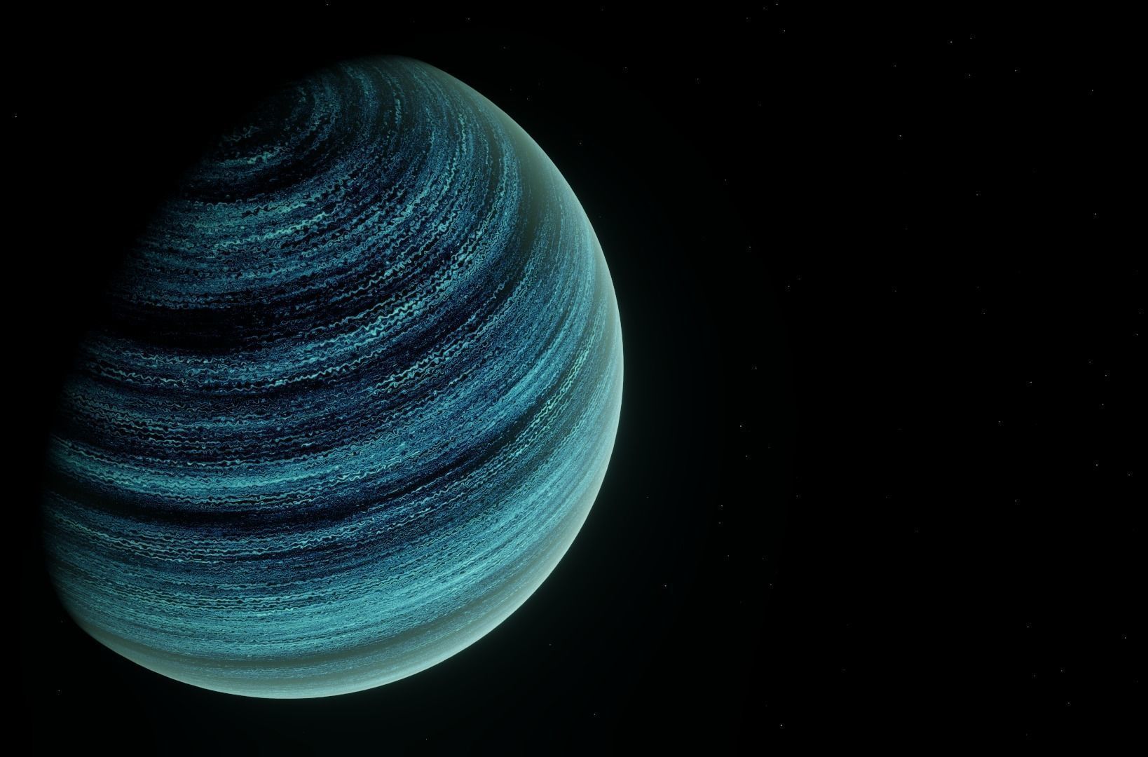 1638x1080 Planet Space Gas Giant Ready To Game Free VR / AR / Low Poly 3D Model