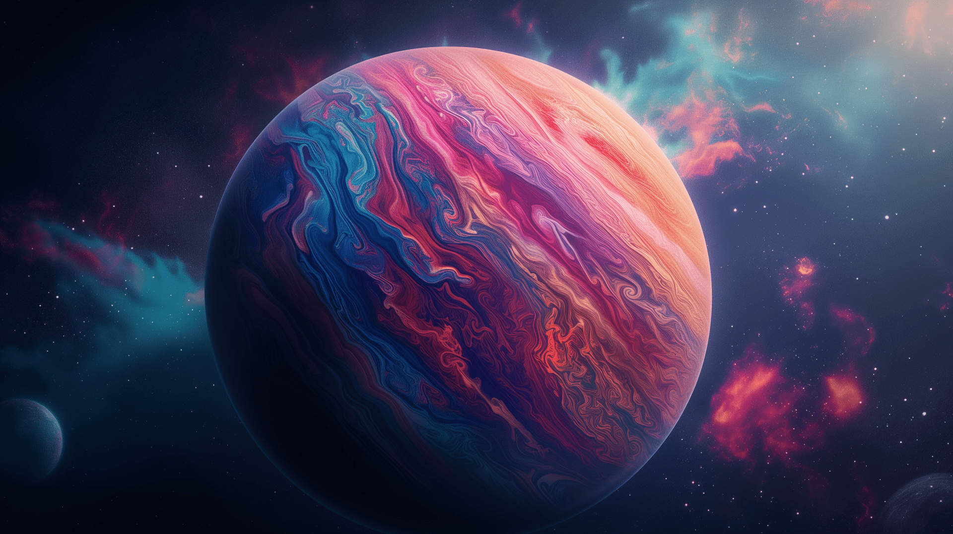 1920x1076 Sci Fi Gas Giant Planet HD Wallpaper By Robokobotox1632