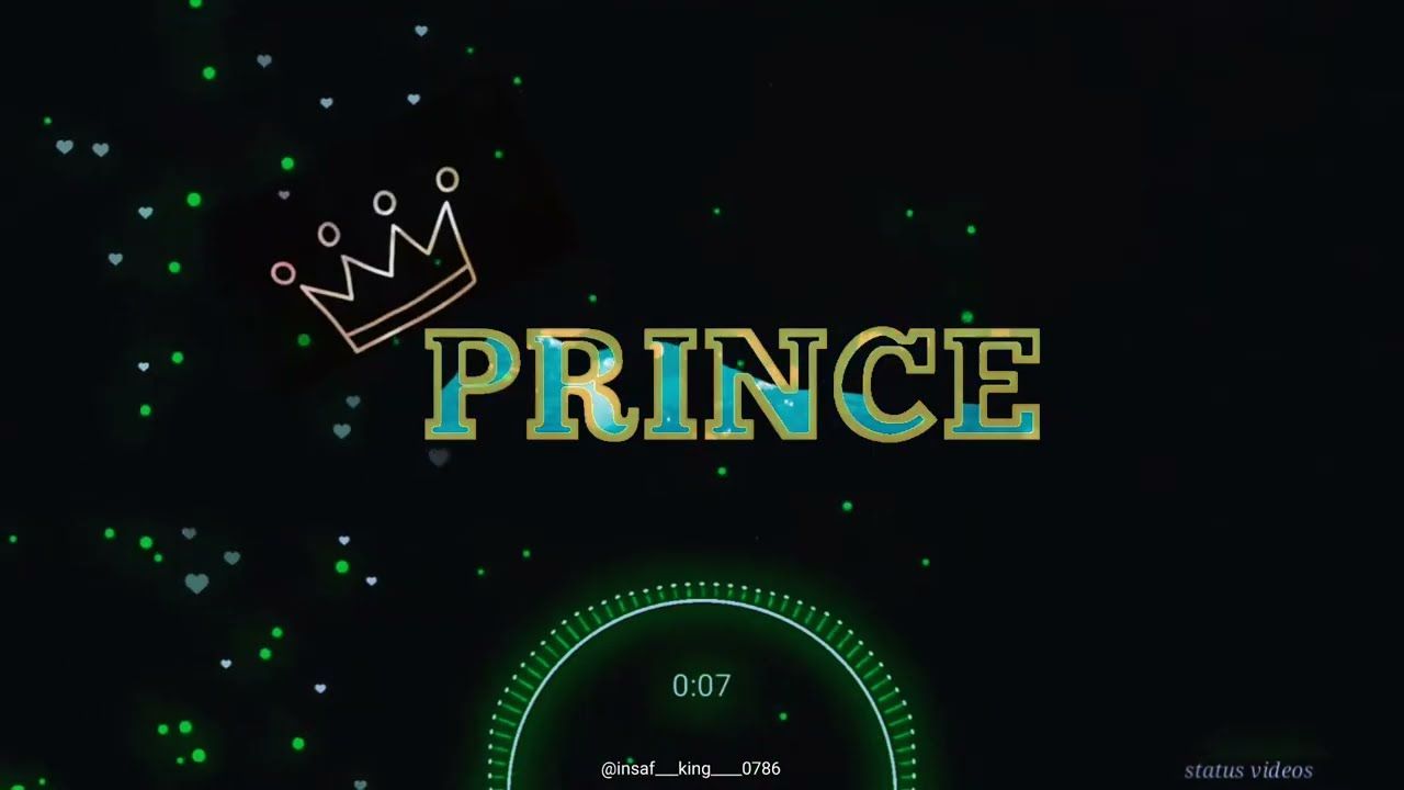1280x720 prince name status editing