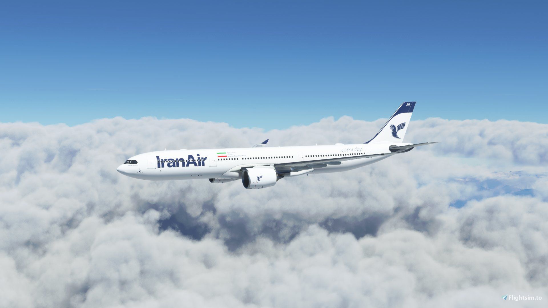 1920x1080 Iran Air Airbus A330 900 Neo EP IJM Liveries For MSFS