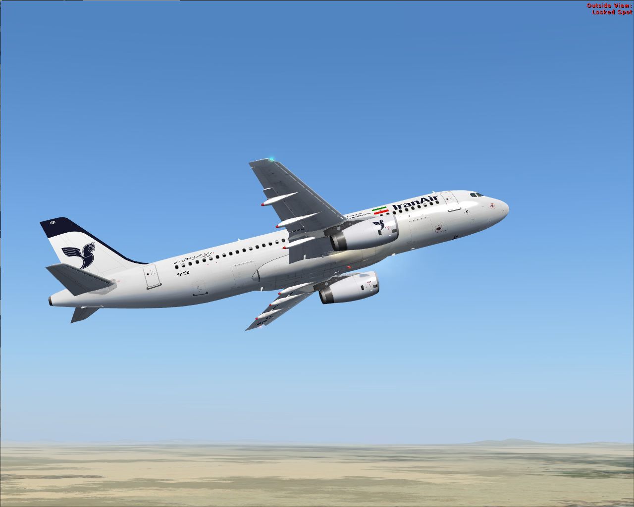 1280x1024 Iran Air Airbus A320 EP IEB