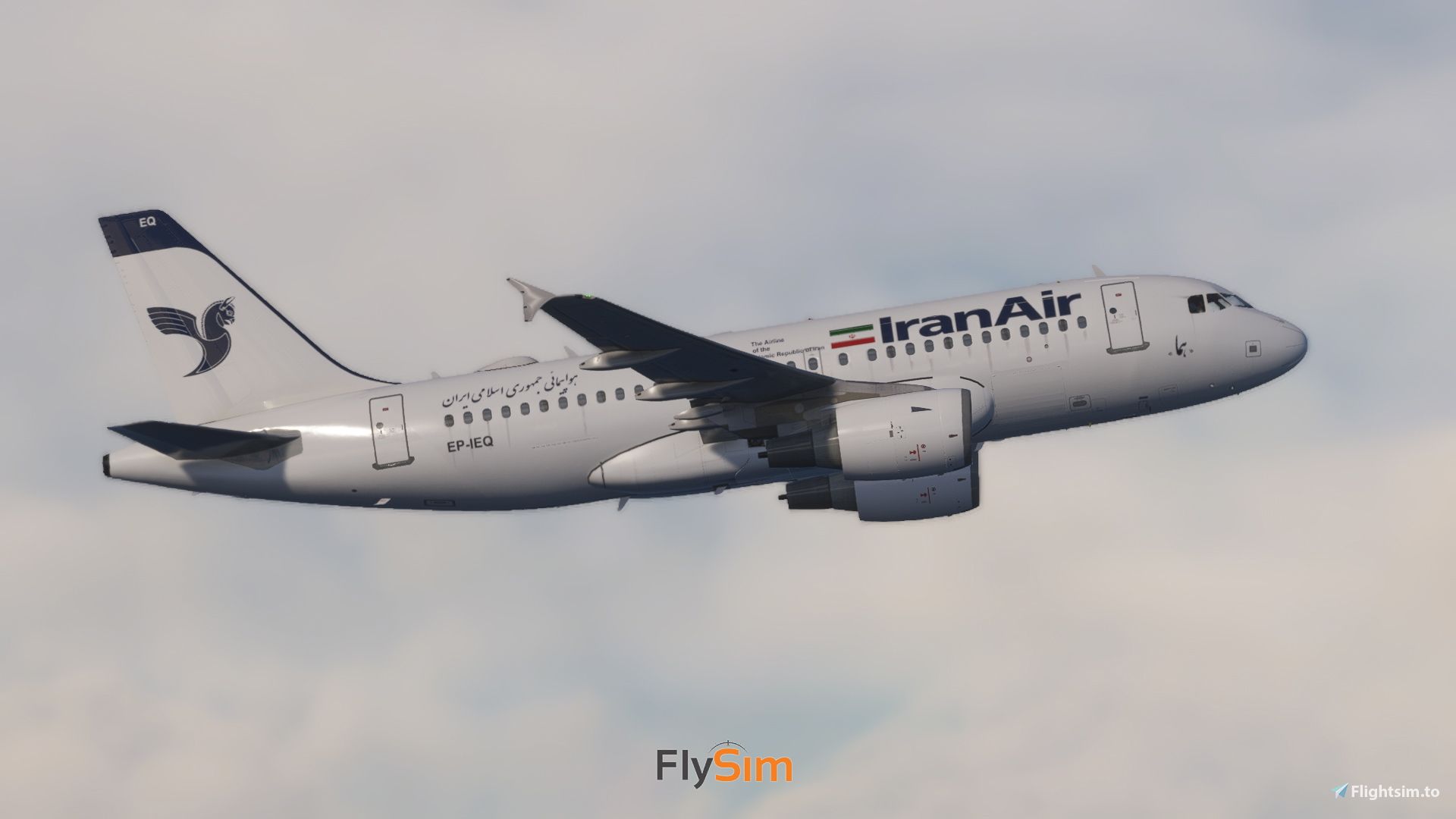 1920x1080 LatinVFR IranAir A319 EP IEQ Liveries For MSFS