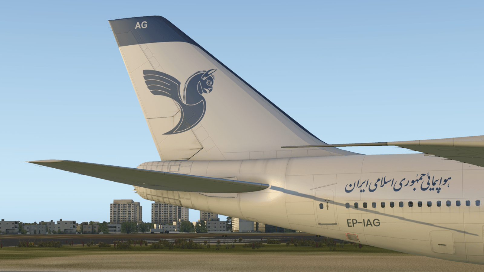 1600x900 Iran Air Felis 747 200 (EP IAG) Skins Plane.Org Forum