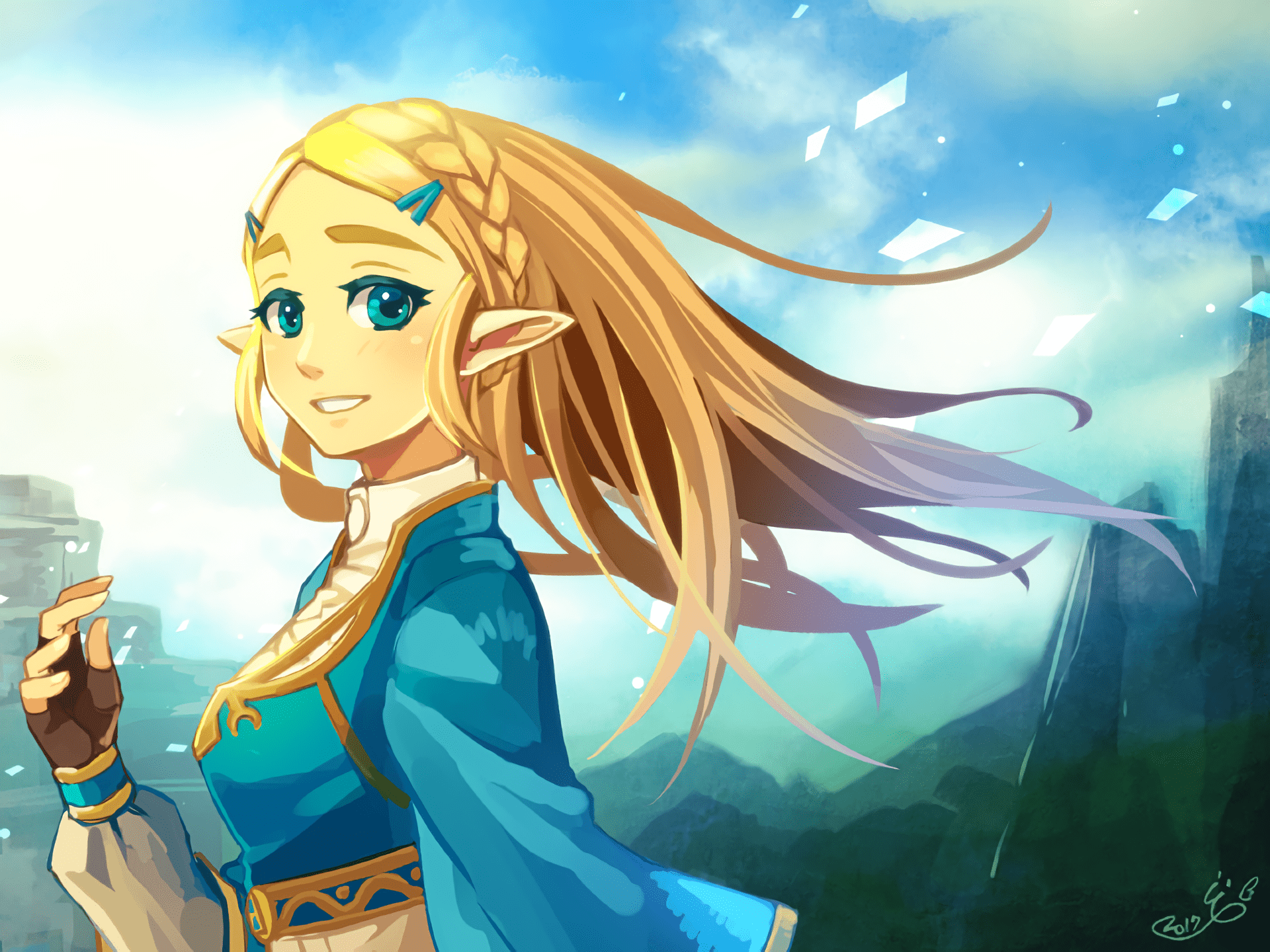 Princess Zelda BOTW Wallpapers - Top Free Princess Zelda BOTW ...