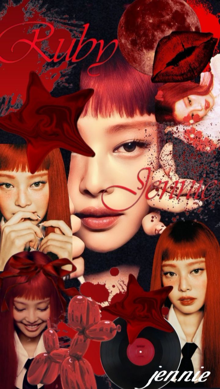 720x1272 Red ruby Jennie ideas. jennie ruby scans, jennie red, ruby album jennie