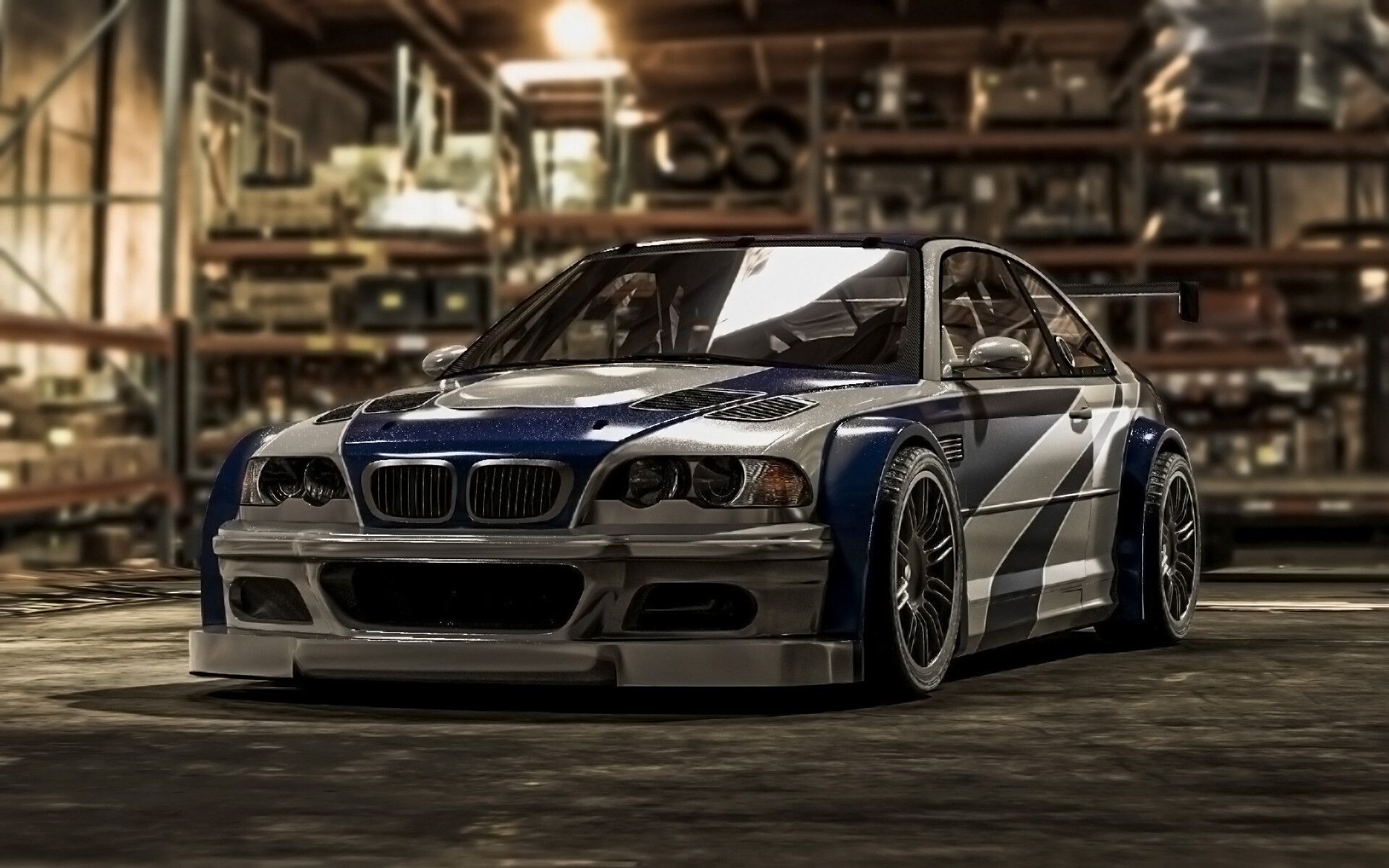 1920x1200 BMW M3 GTR NFS Wallpaper