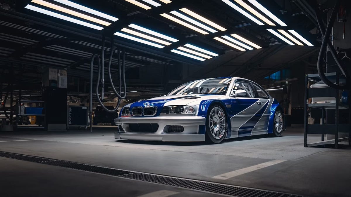 1200x675 BMW M3 GTR Brings 'Need for Speed' Legend to Life