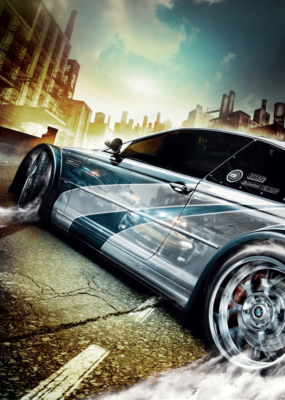 929x1300 Poster BMW NFS. Wall Art 1 FREE