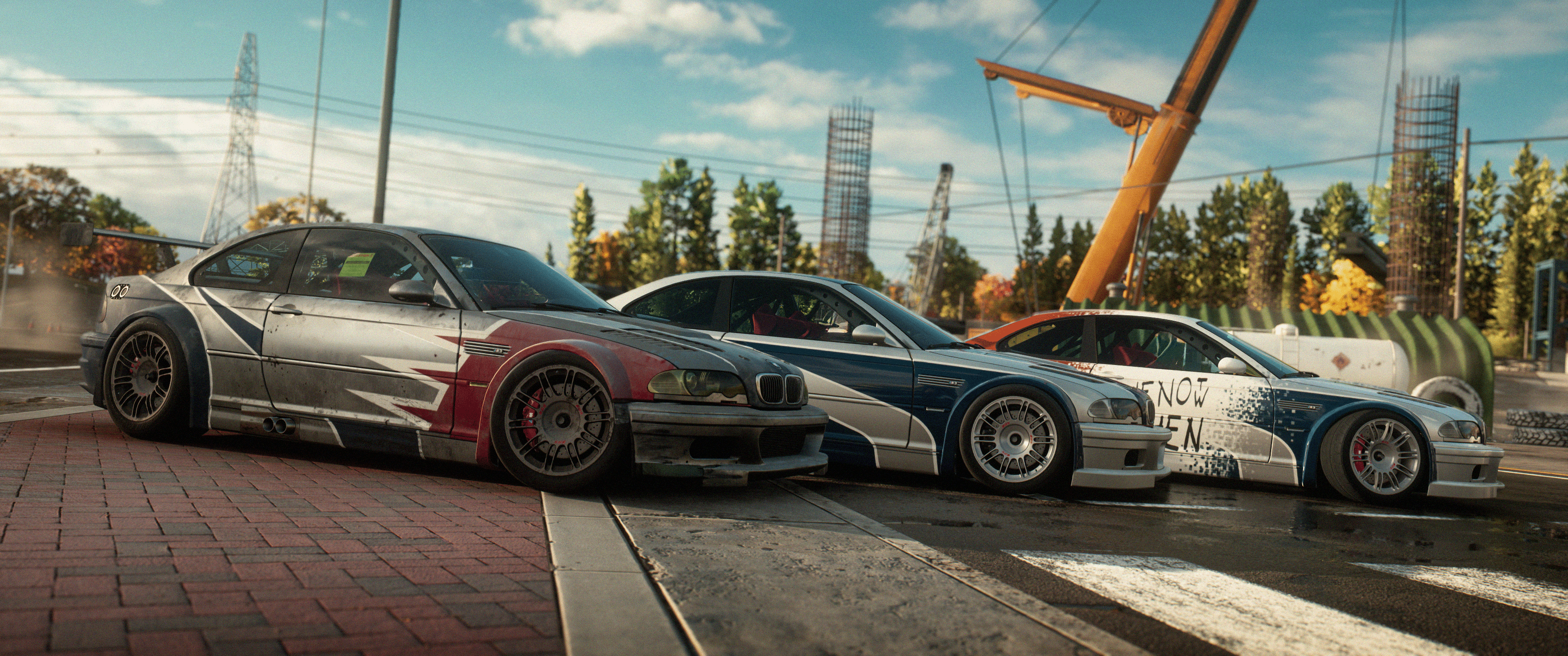 3440x1440 BMW M3 GTR Family Reunion