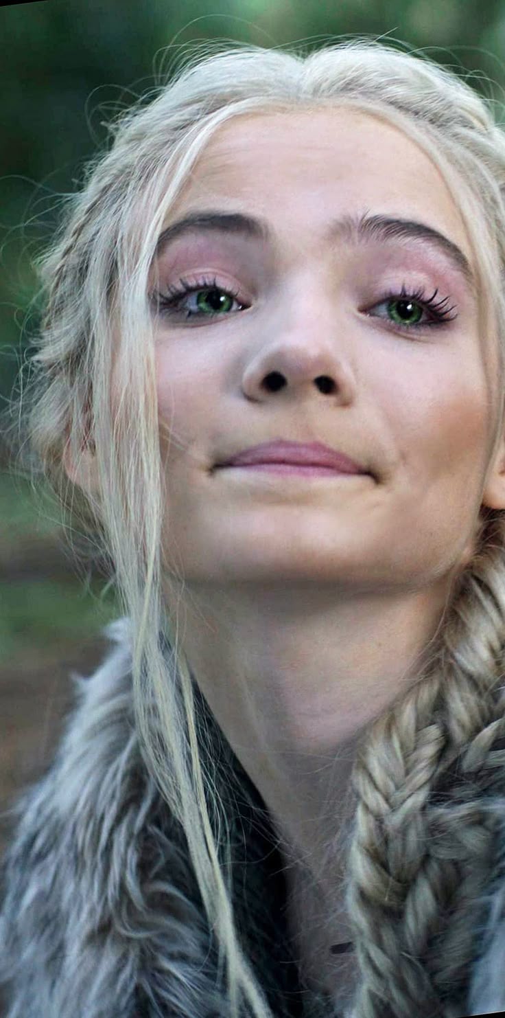 736x1482 Ciri witcher makeup. The witcher blonde, Freya allen, Ciri the witcher