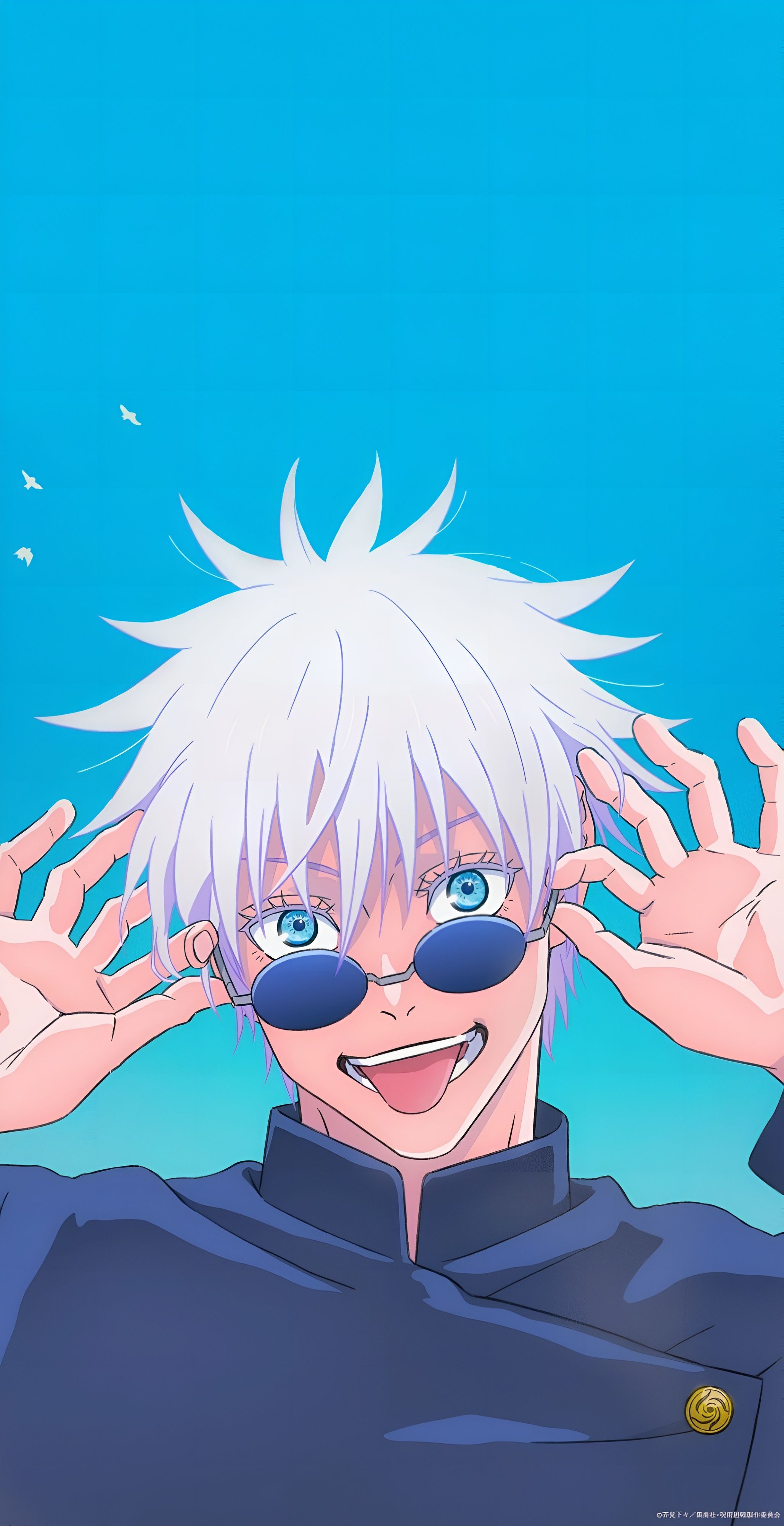 2056x4000 Satoru Gojo 4K Anime Wallpaper