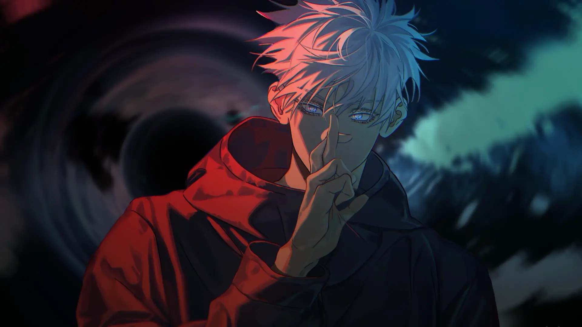 1920x1080 Gojo Satoru Unlimited Void Live Wallpaper 4K