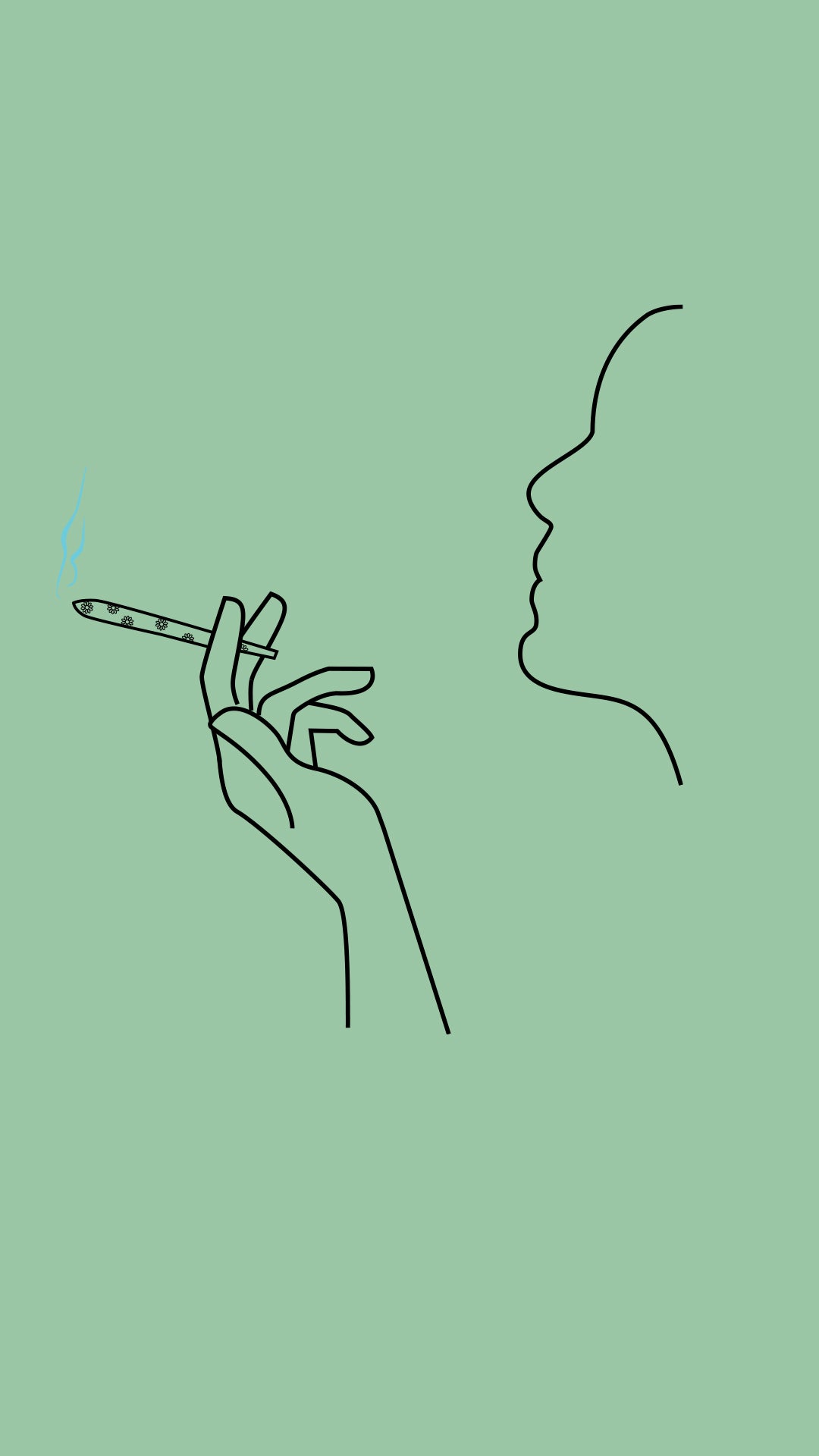 1080x1920 Wallpaper: Smoking