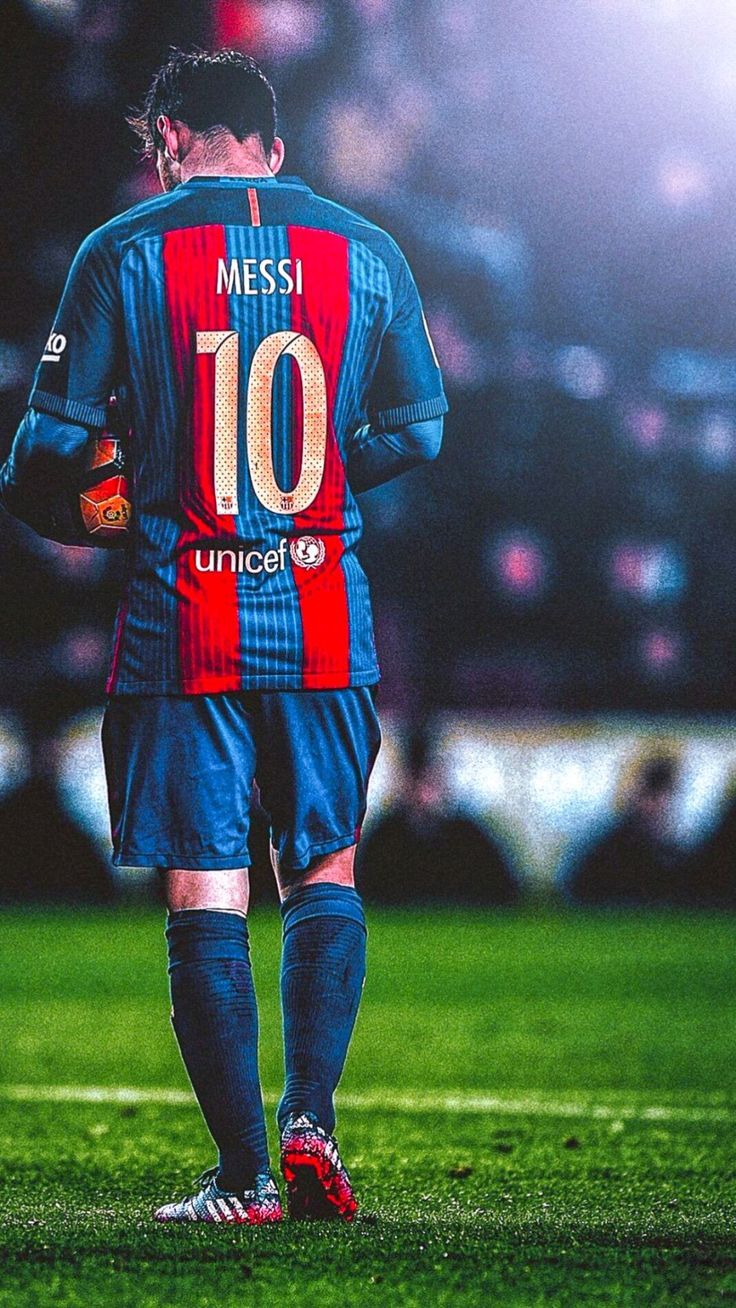 736x1308 Lionel Messi 4k HD FCB wallpaper