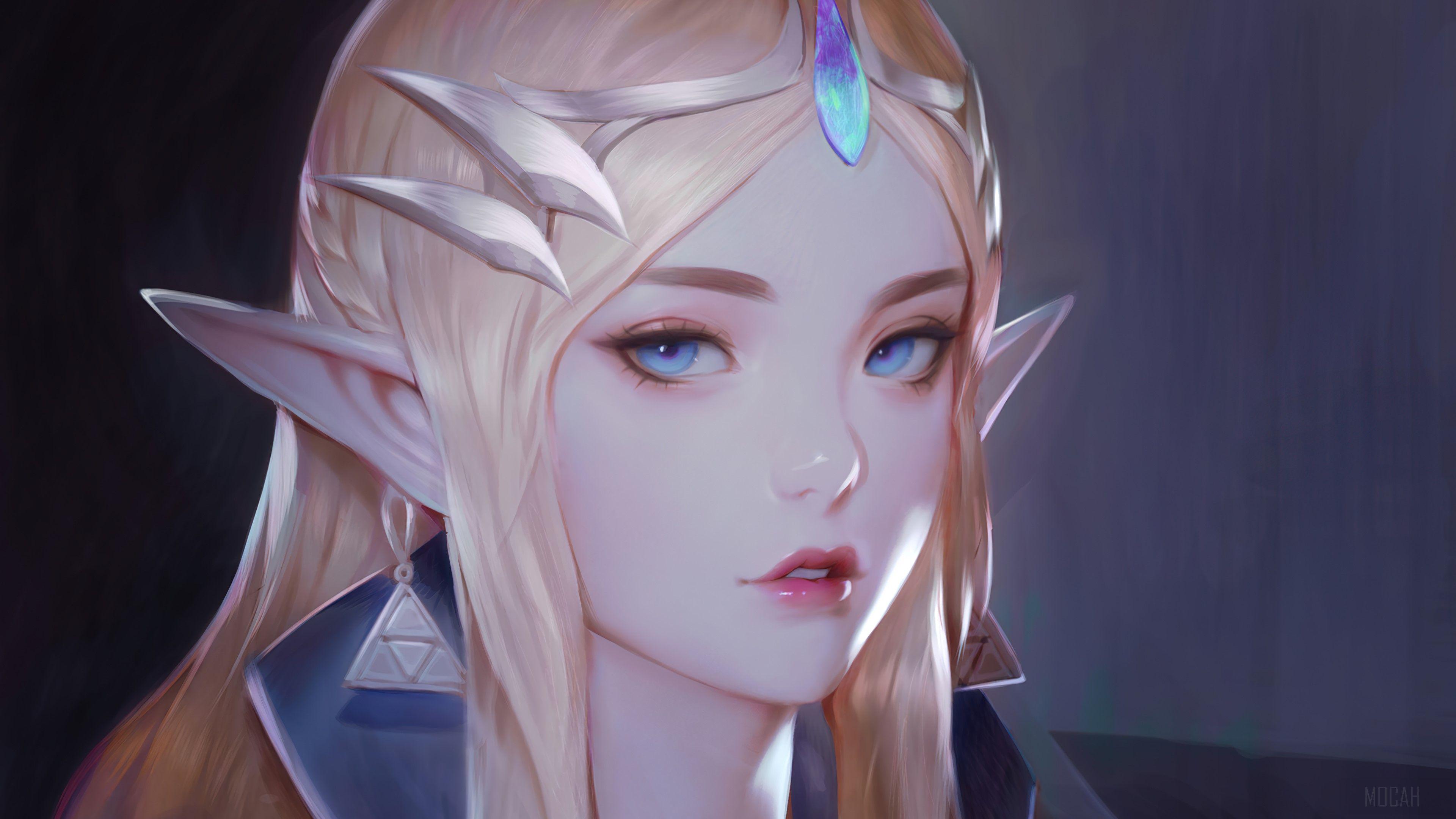 Princess Zelda Botw Desktop Wallpaper - vrogue.co