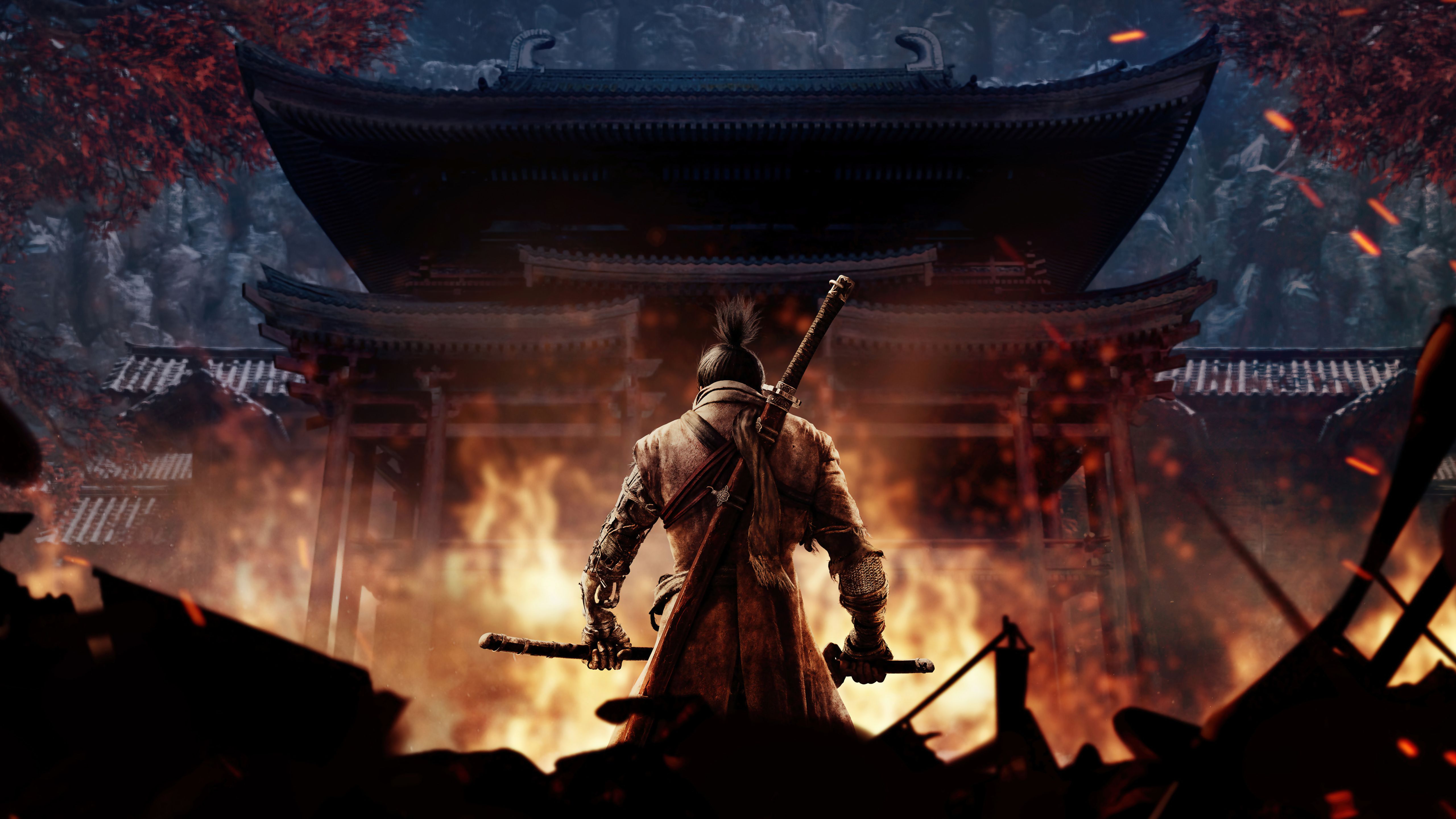 5120x2880 Sekiro: Shadows Die Twice Wallpaper 4K, 5K, Video Game, Wolf