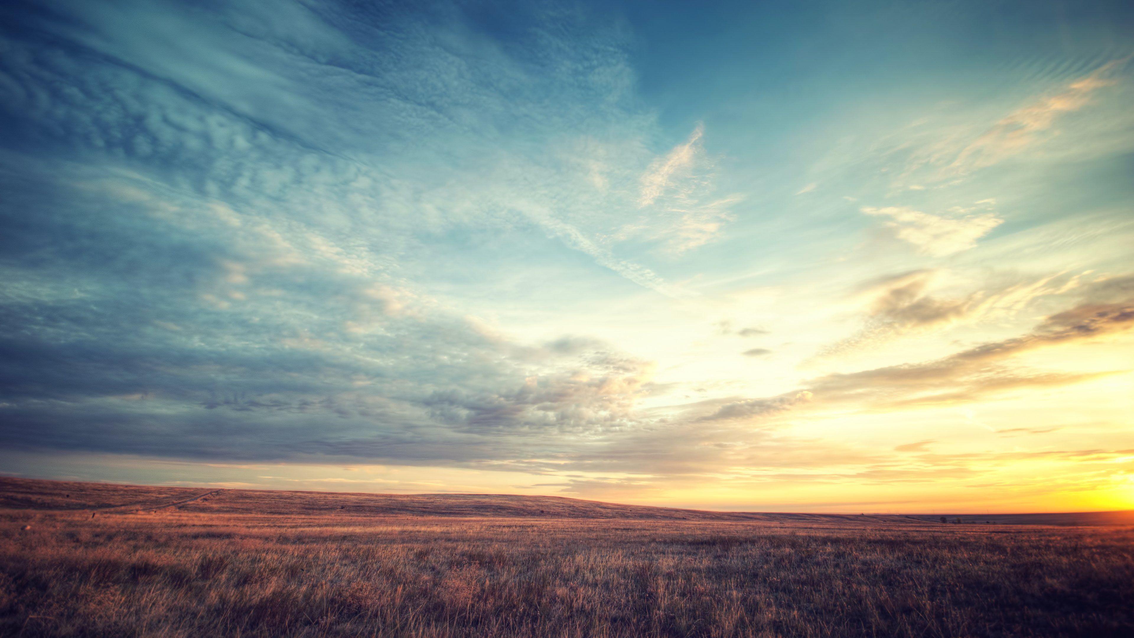 3840x2160 clouds #Landscape #sky #sunset k k #HD K #wallpaper #hdwallpaper #desktopx1152 wallpaper, Sunset landscape, Sky landscape