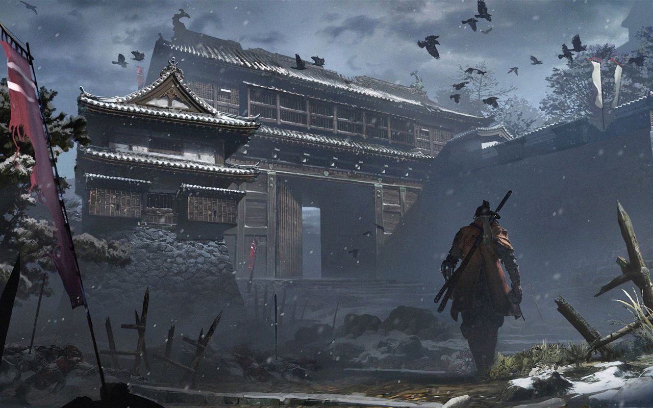 1280x800 sekiro shadows die twice game official artwork 5k MacBook Air Wallpaper Download