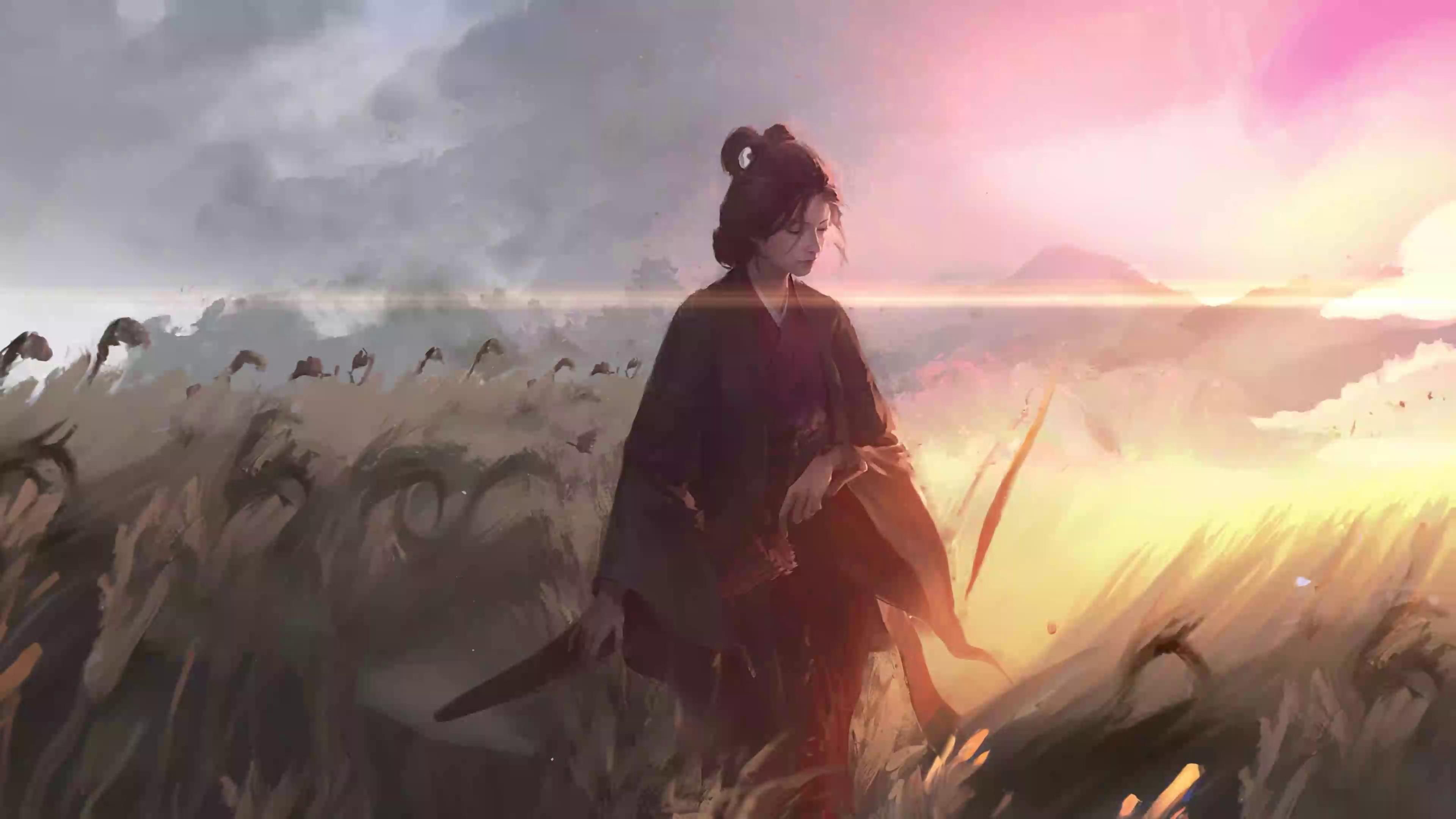 3840x2160 Emma, the Gentle Blade Live Wallpaper