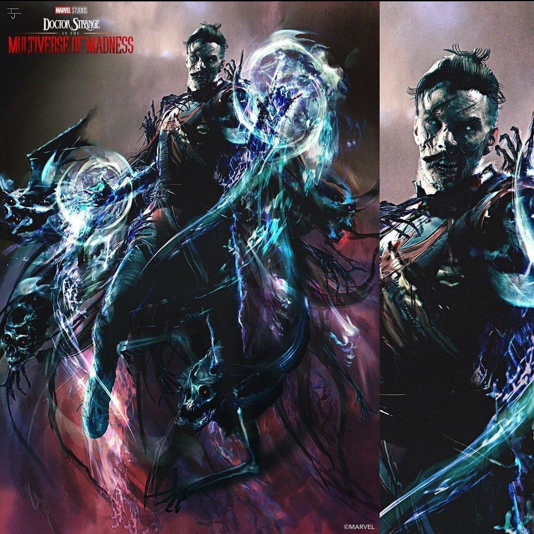 1080x1080 Zombie Strange has got to have my favorite design out of any character in the MCU. They went all the way with every crazy ideas that could have been thought off and