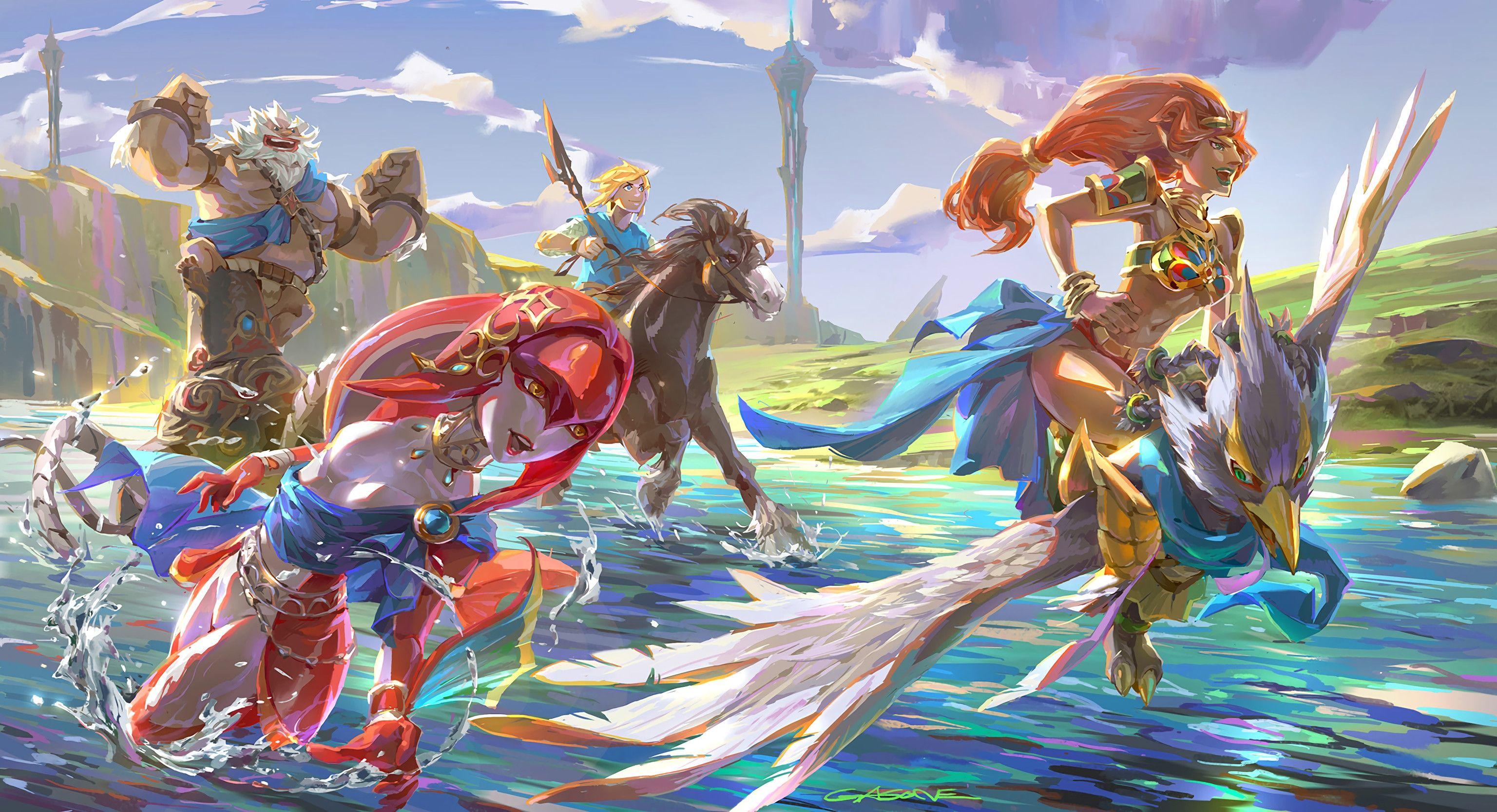 3072x1668 Legend of Zelda Wallpaper .