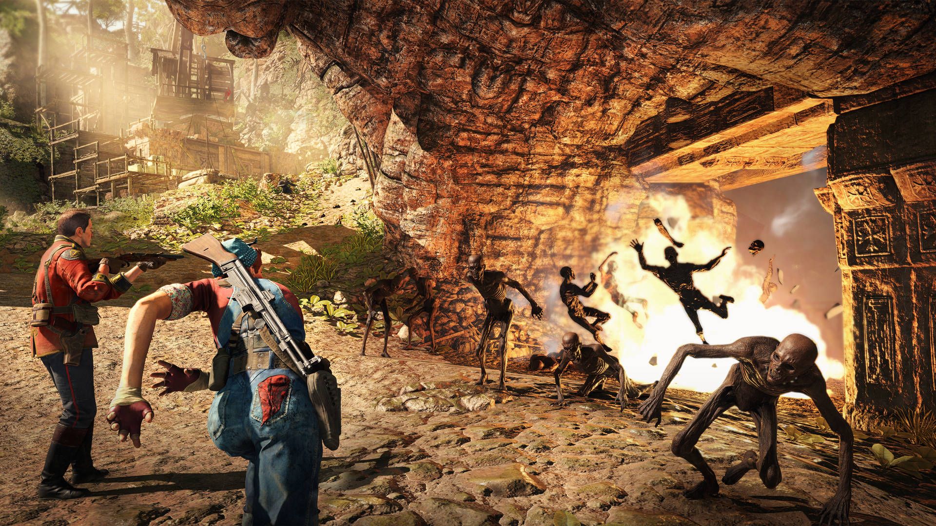 1920x1080 Download Strange Brigade Bombing The Undead Wallpaper