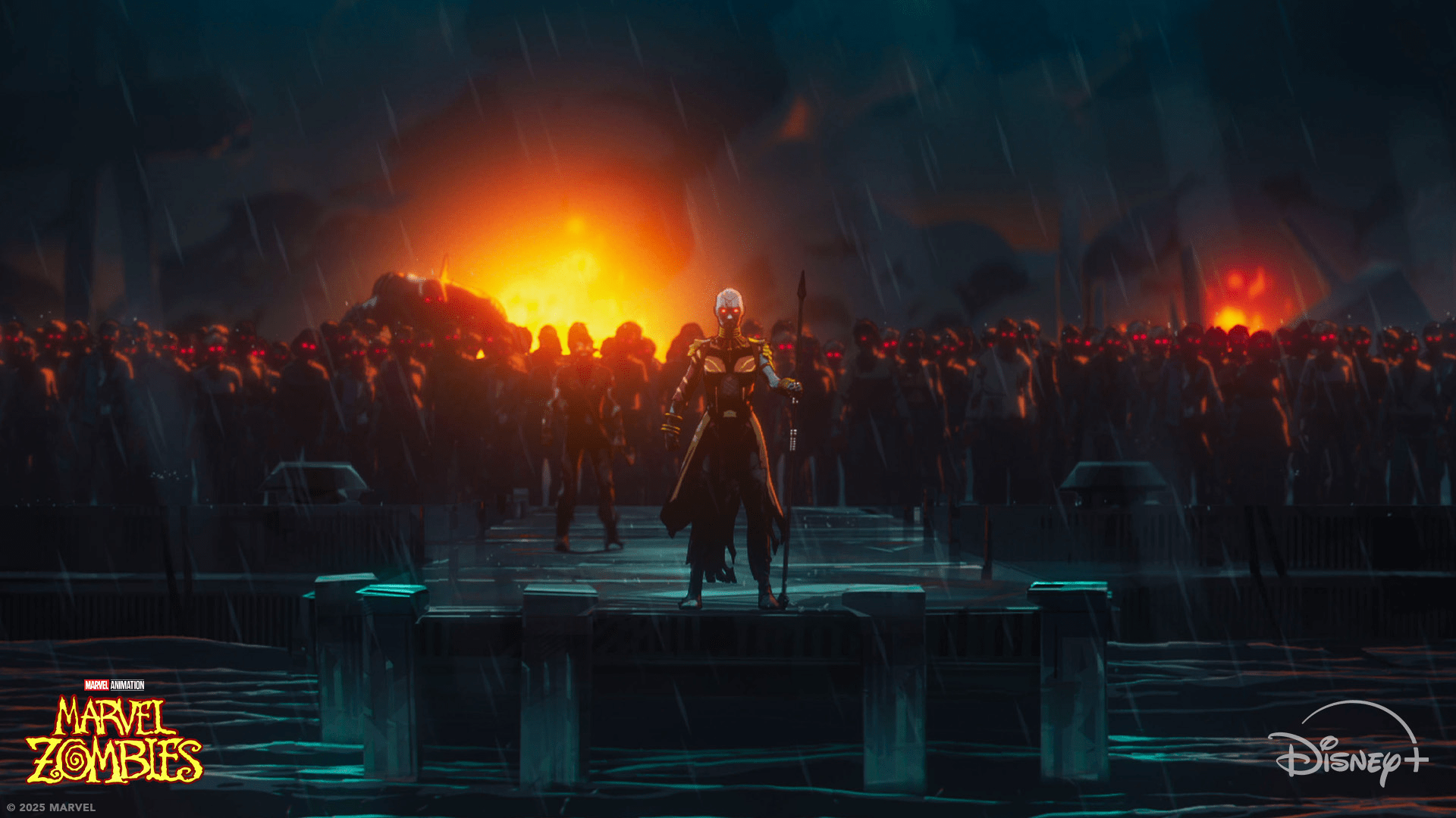 1920x1080 HD stills from the Marvel Zombies trailer