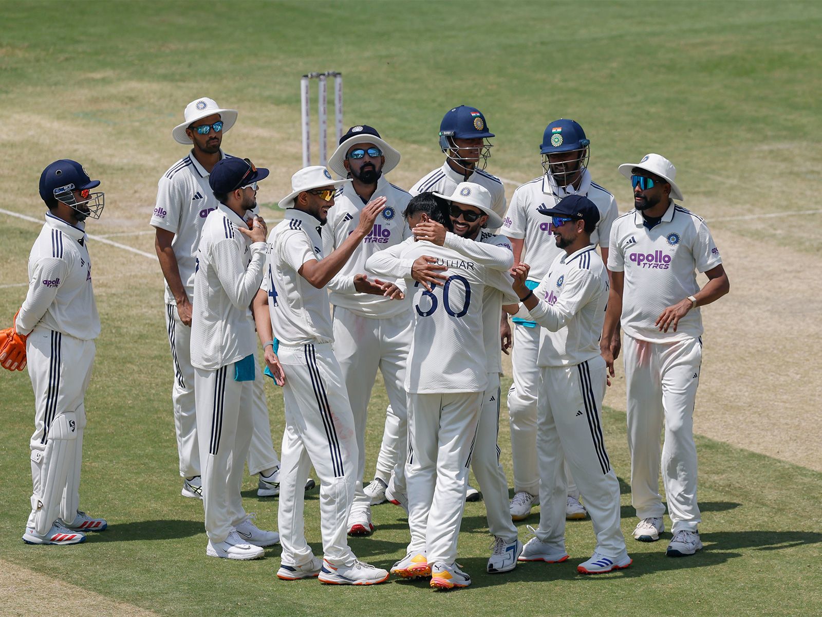 1600x1200 One Off Test, Day 3: India Enforce Follow On As Debutant Suthar Spins Afghanistan Into Trouble