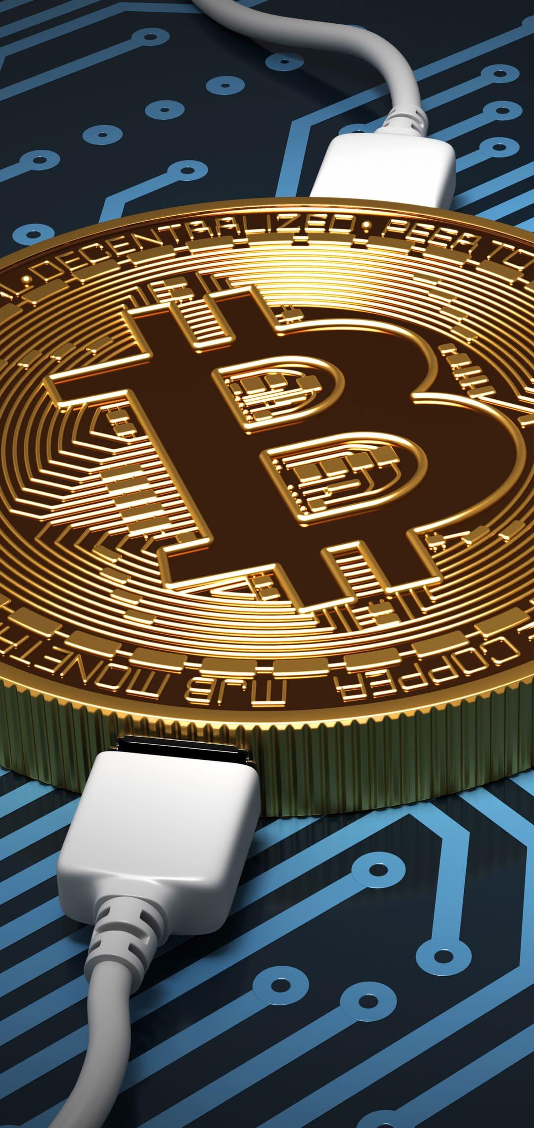 1080x2280 Bitcoin Wallpaper -k Background Download
