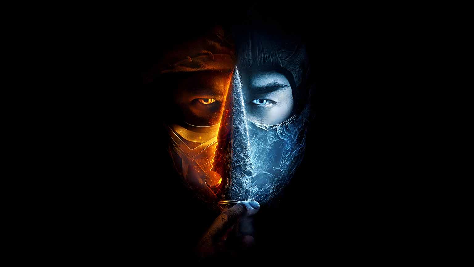 1536x864 Mortal Kombat 2021 Scorpion Sub Zero Knife Desktop Wallpaper