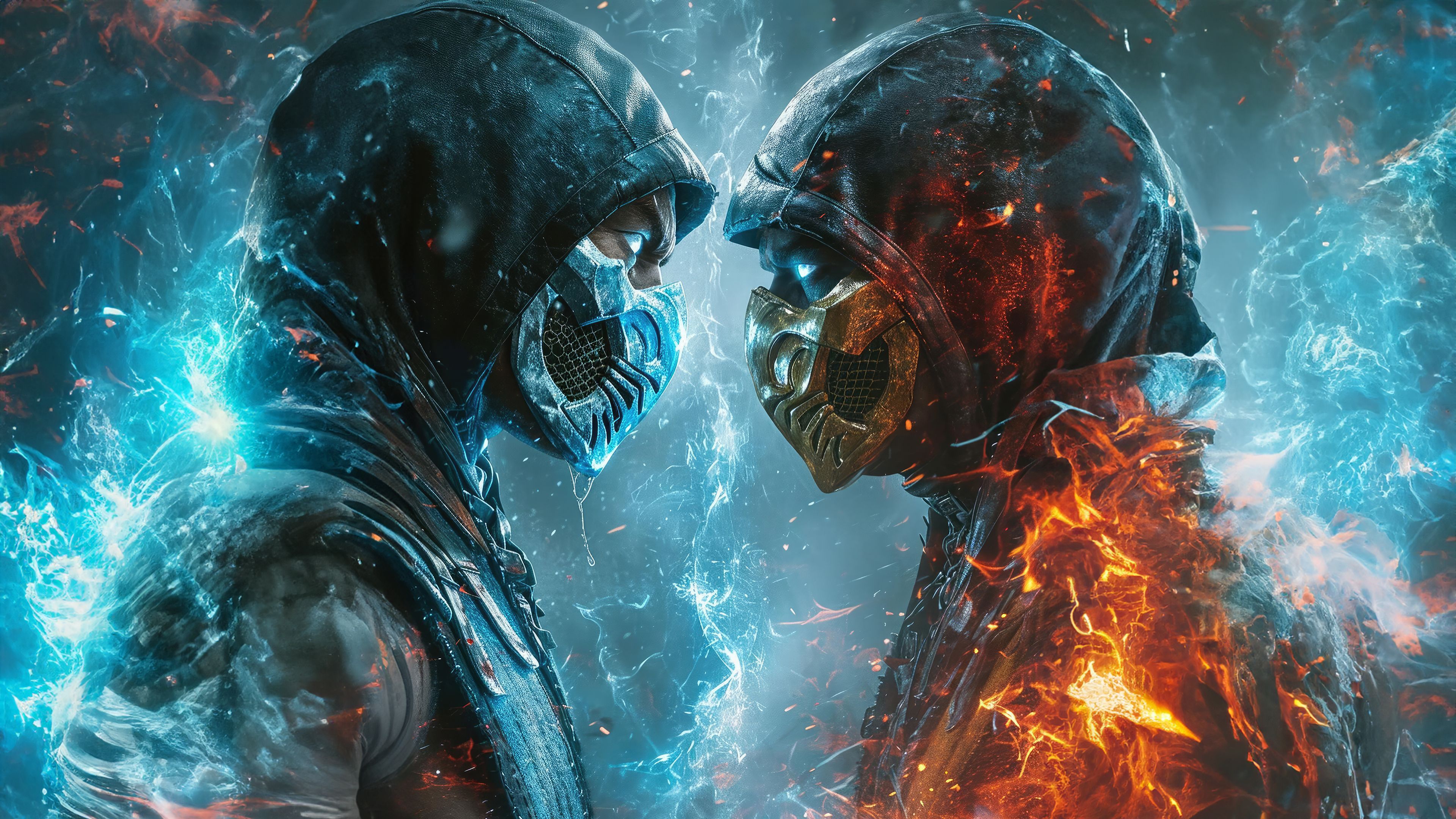 3840x2160 Sub Zero Vs Scorpion 4k Wallpaper, HD Games Wallpaper, 4k Wallpaper, Image, Background, Photos and Picture