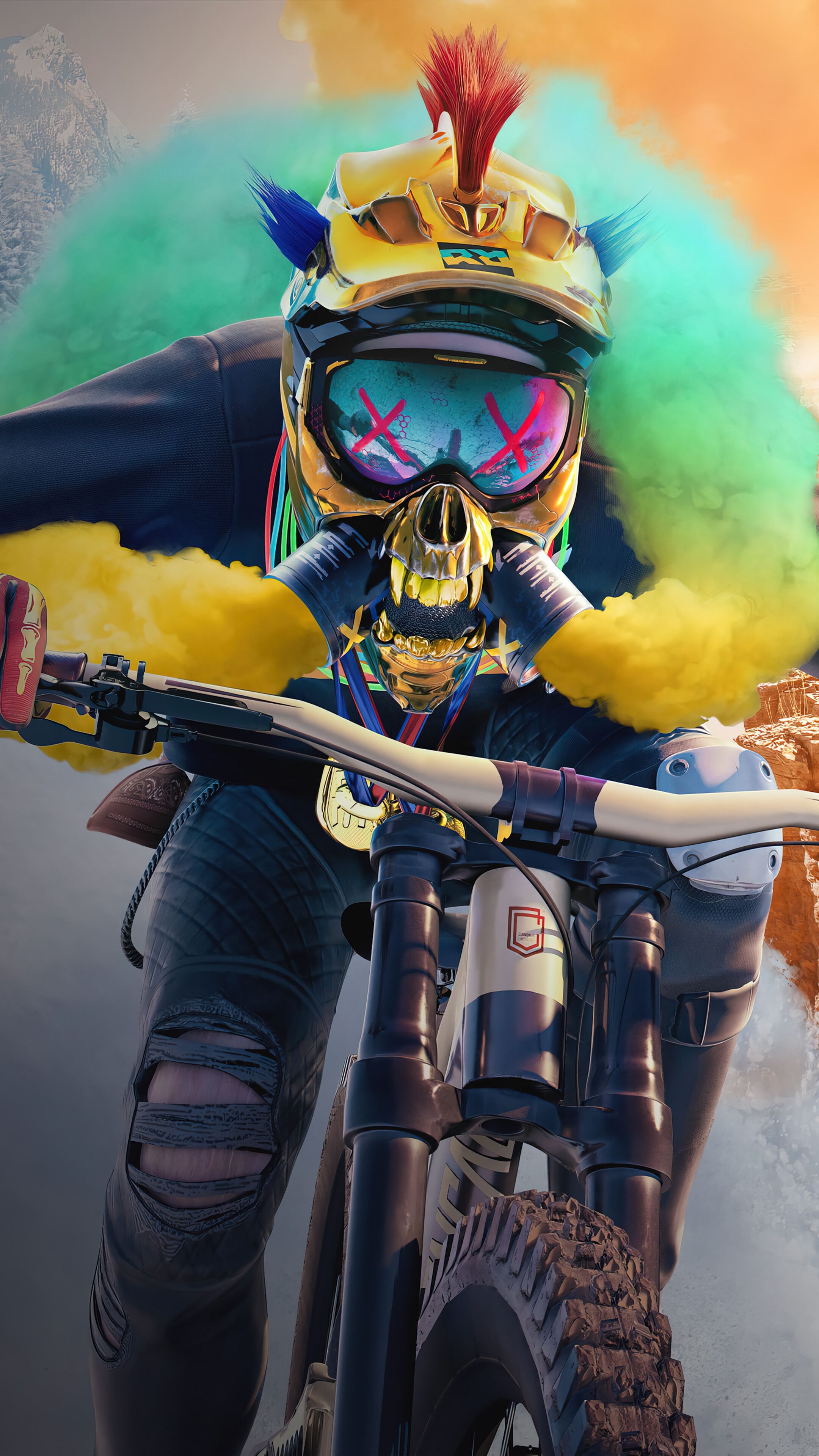 2160x3840 Riders Republic BMX Mountain Bike Wallpaper iPhone Phone 4K e