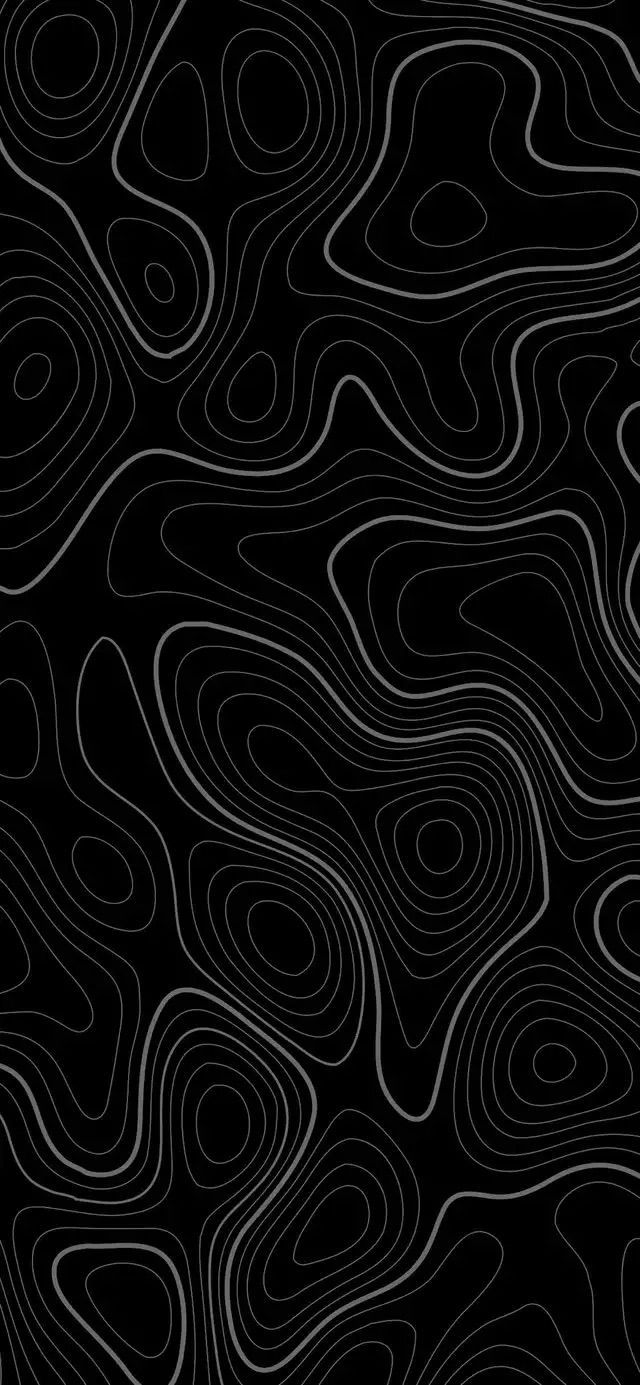 640x1385 Abstract Black and White Wavy Lines Wallpaper. Road map art, Computer wallpaper hd, Juventus wallpaper