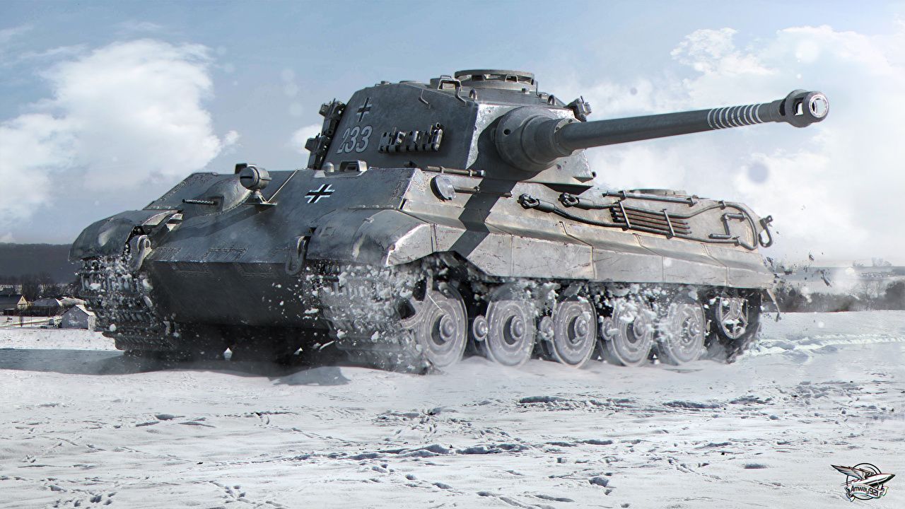 1280x720 Tiger II Wallpaper