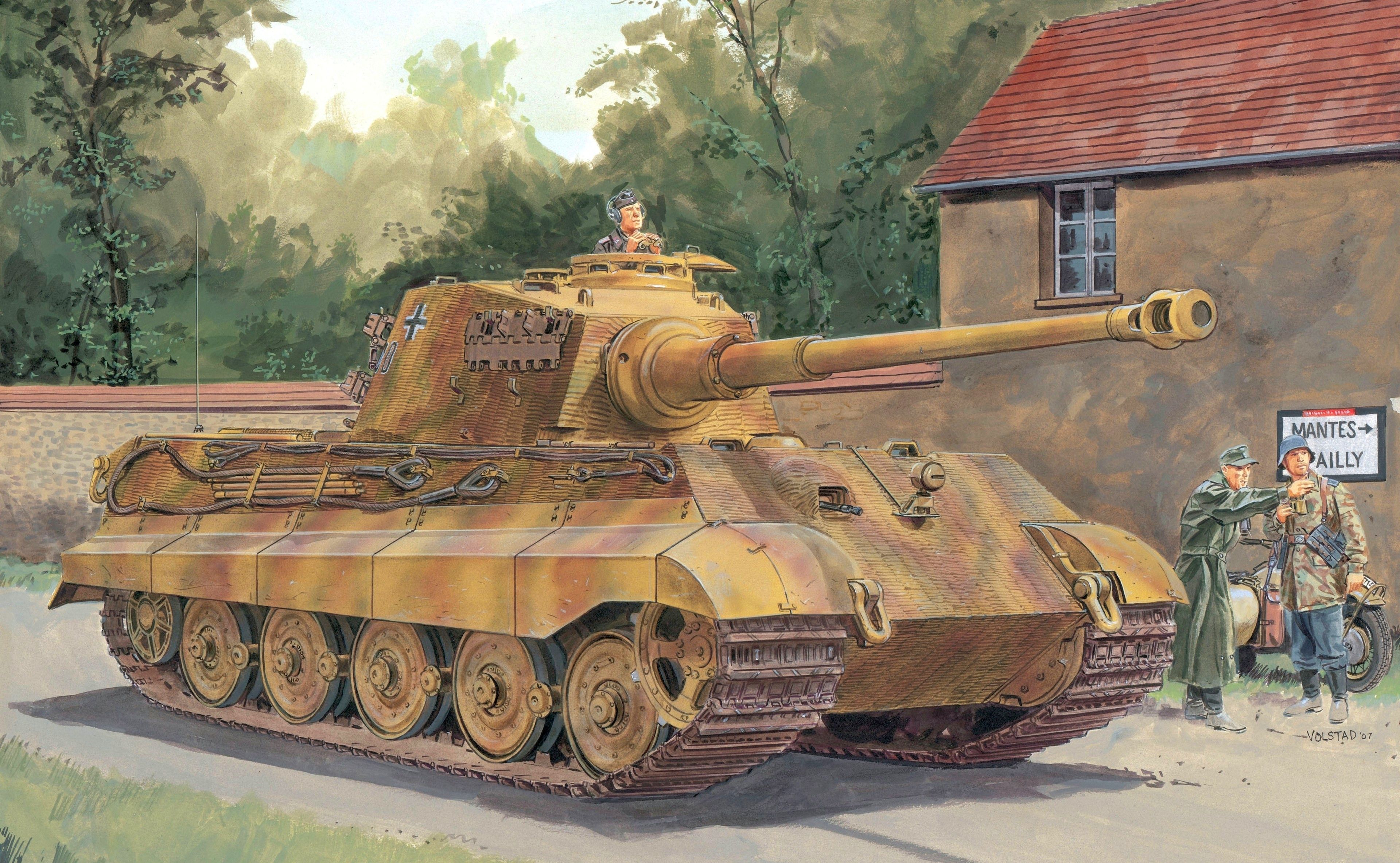 3840x2366 Free Tiger Ii 4K Wallpaper & Desktop HD Background for PC