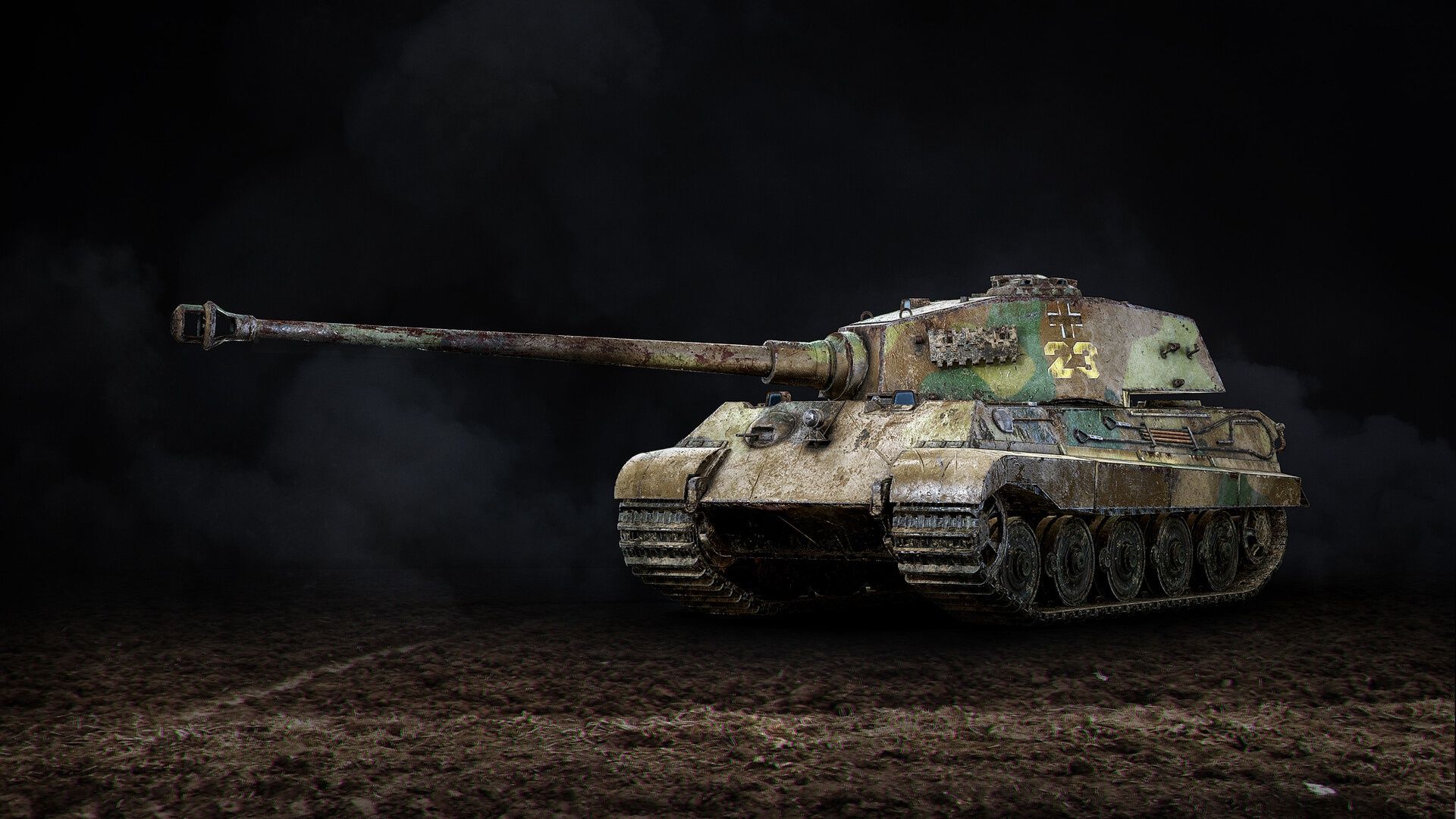 1920x1080 Wallpaper tiger German Tank, Heavy Tank for mobile and desktop, section оружие, resolution 1920x1080