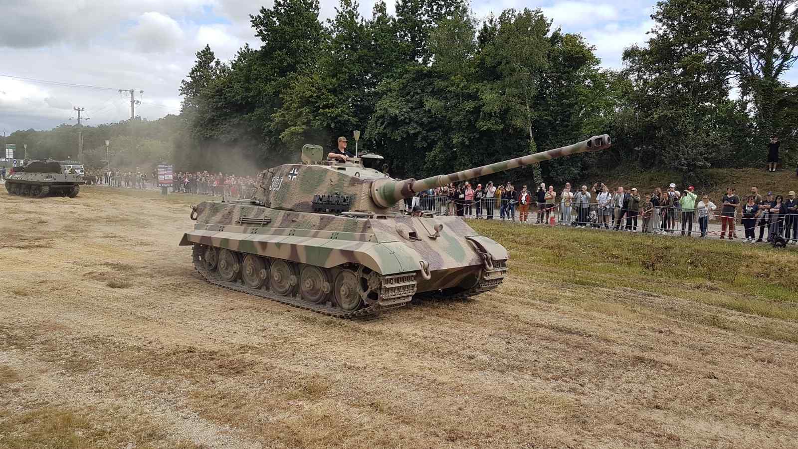 1600x900 A Tiger 2 tank on display in Carentan. Normandy Victory Museum