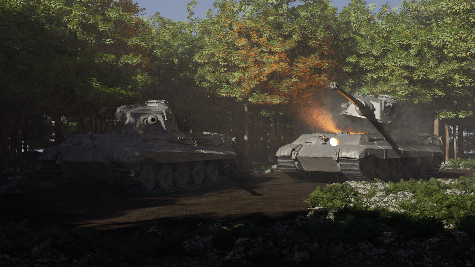 1920x1080 Tiger II Ammo rack wallpaper. PM me for a commission on any other tank
