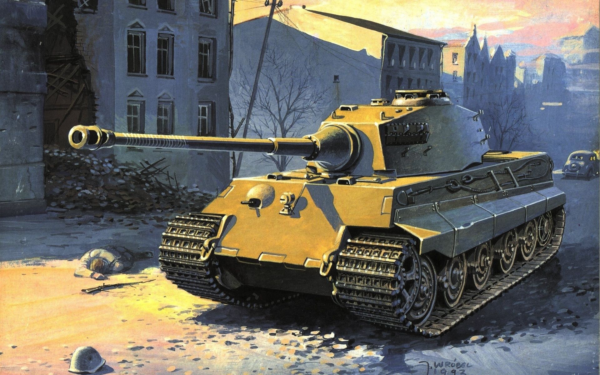 1920x1200 Free figure, tank Full HD wallpaper for desktop and phone