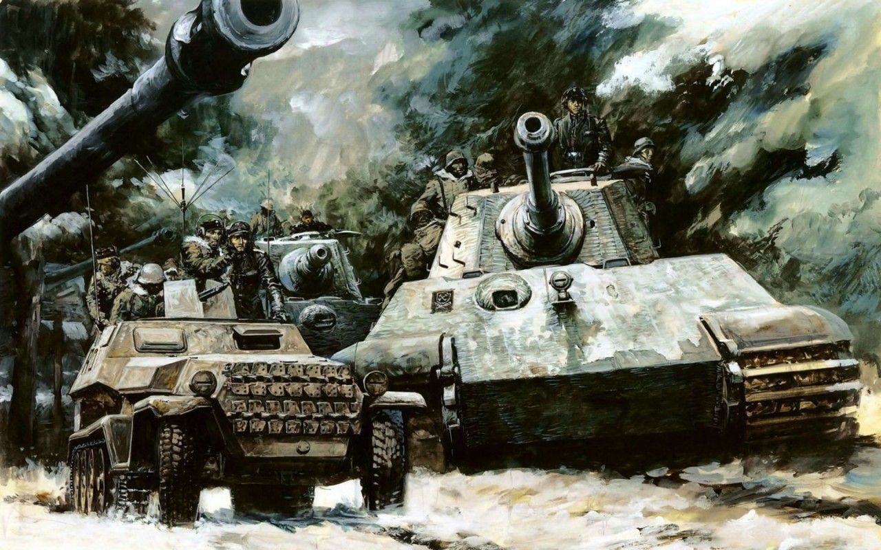 1280x800 Tanques y blindados 2ª Guerra Mundial