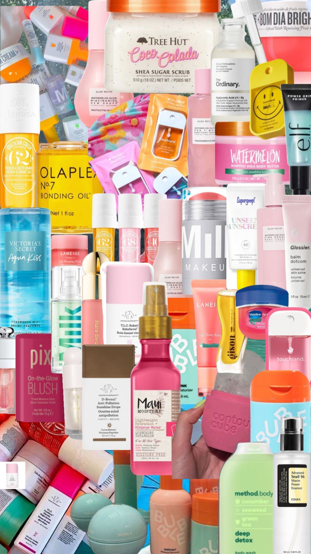 1080x1920 Preppy Skin Care Wallpaper