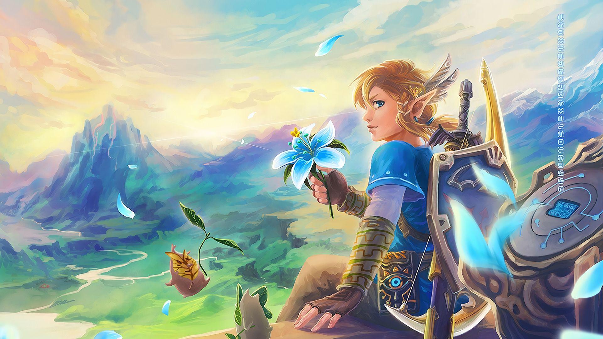 1920x1080 Free download The Legend of Zelda Breath of the Wild [Video Game [1920x1080] for your Desktop, Mobile & Tablet. Explore Legend Of Zelda: Breath Of The Wild Wallpaper