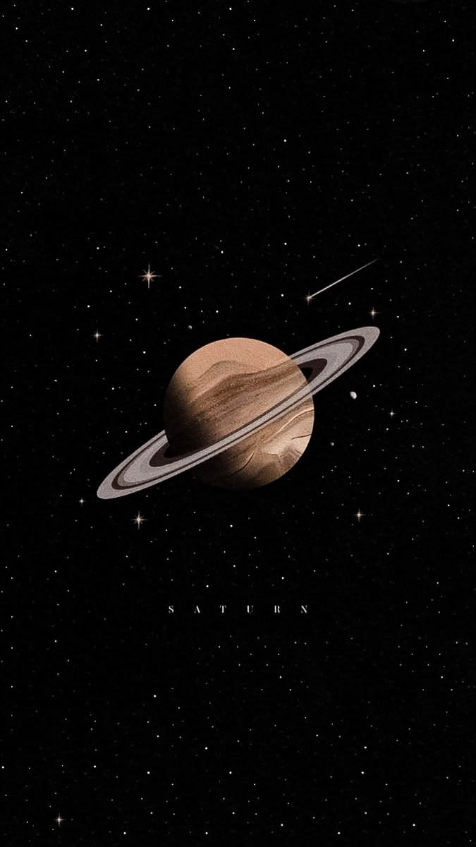 675x1200 Saturn Planet with Rings and Stars. Besoin de maslow, Blason harry potter, Terre et espace
