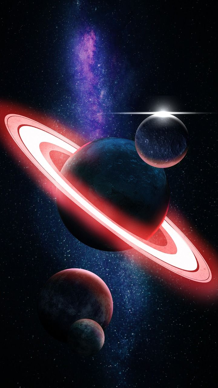 720x1280 Space Planets Saturn