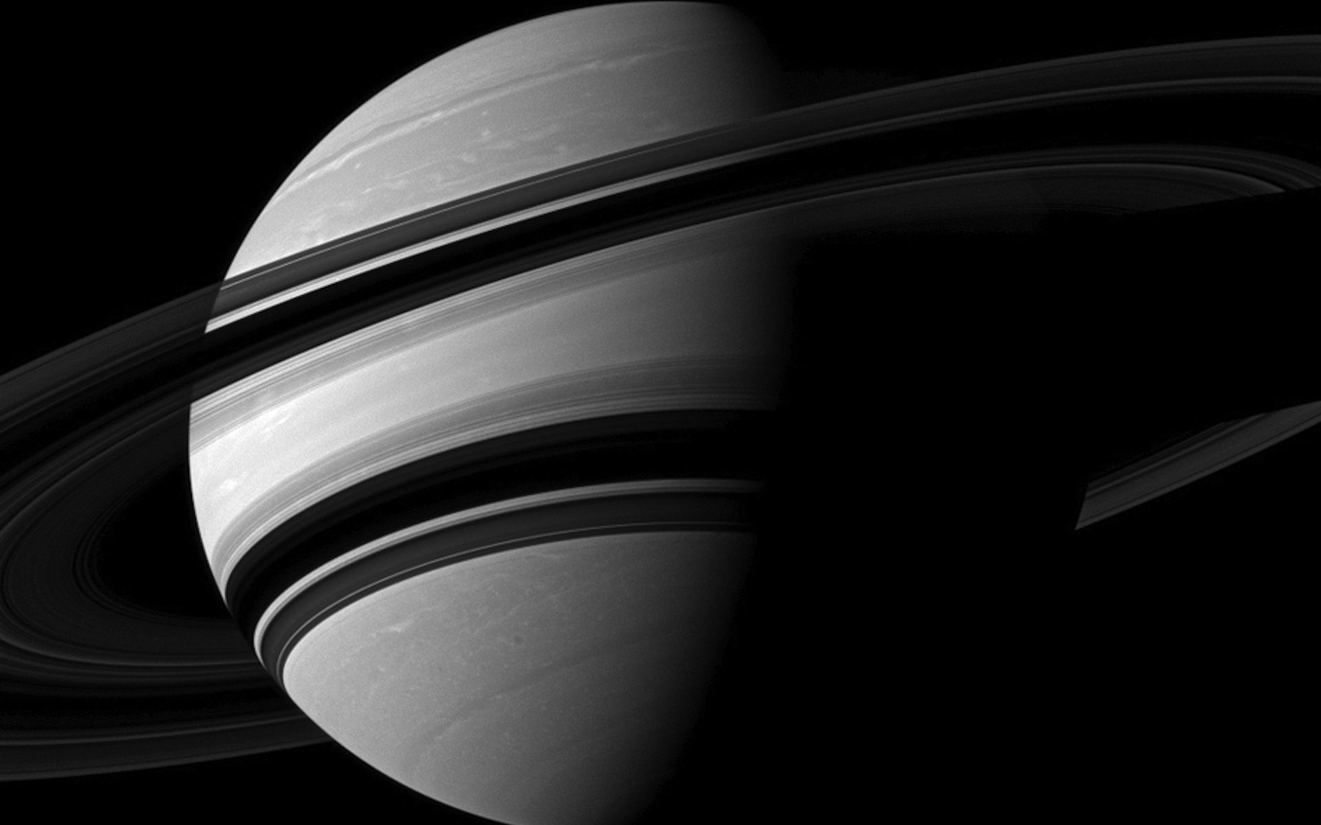 1920x1200 Angling Saturn Space Wallpaper