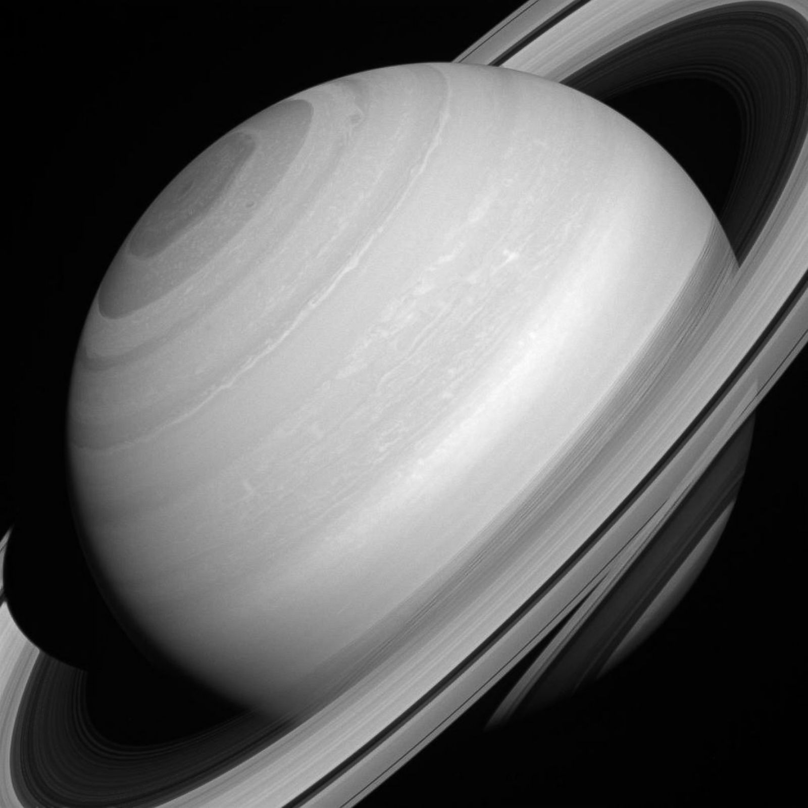 1600x1600 Mind Blowing Image Of Saturn From The Cassini Orbiter