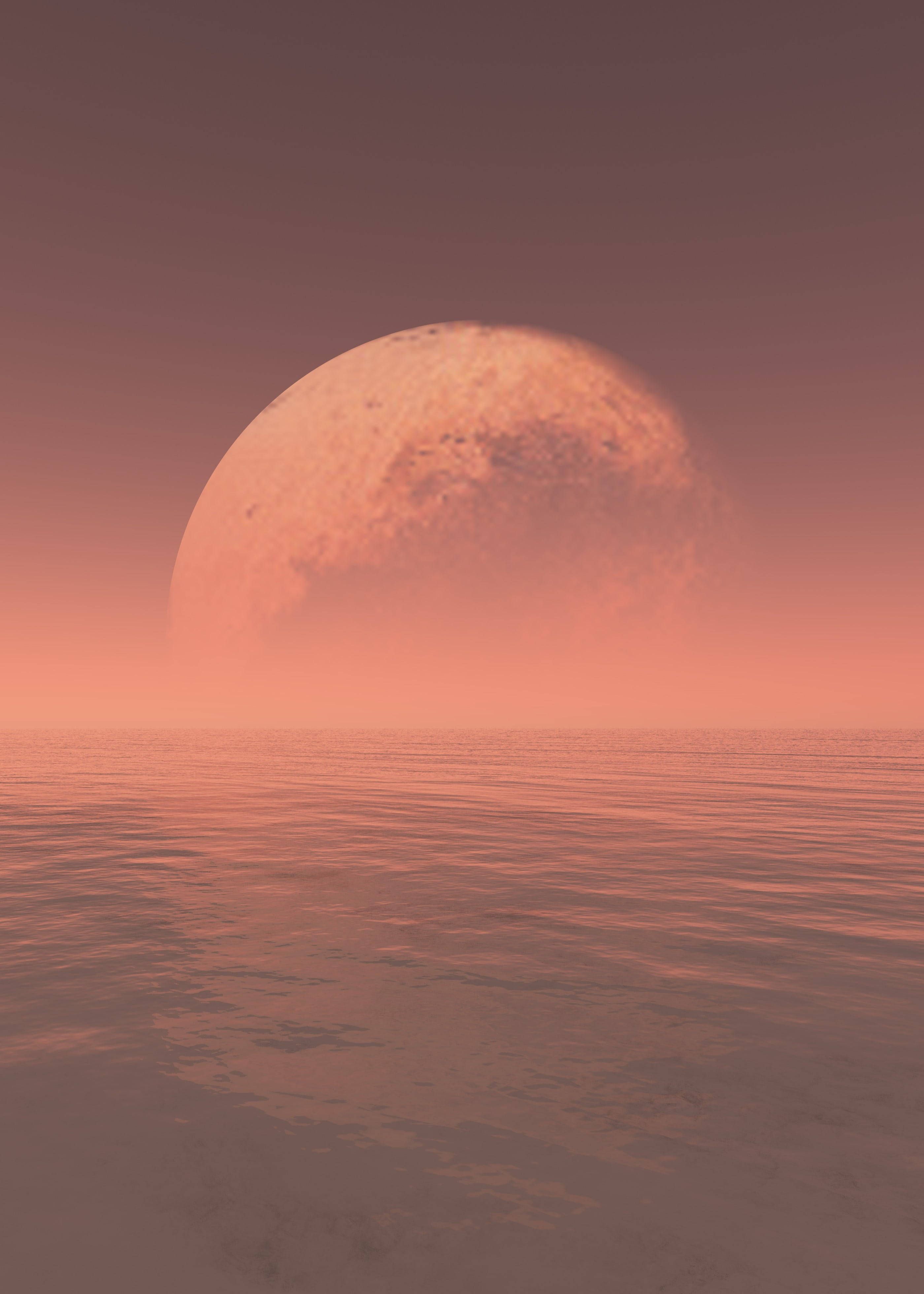 2800x3920 Download Pluto On The Horizon Wallpaper
