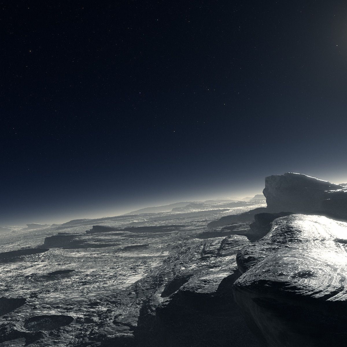 1200x1200 Pluto (Artist's Impression) Space Wallpaper